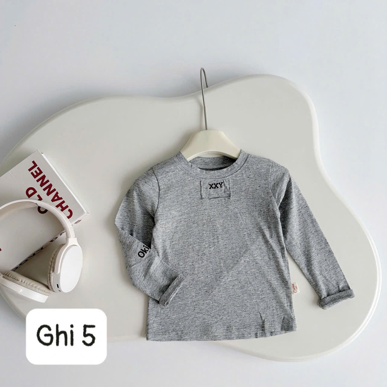 OAD47 - ÁO COTTON DÀI TAY XXY BÉ TRAI