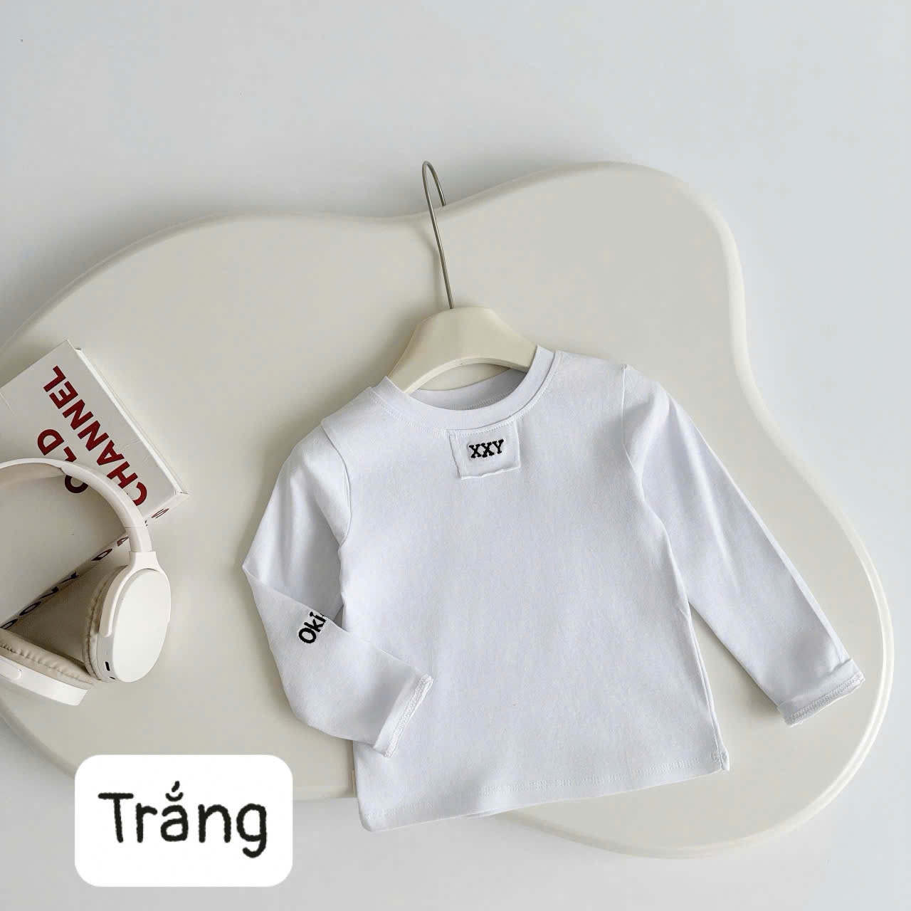 OAD47 - ÁO COTTON DÀI TAY XXY BÉ TRAI