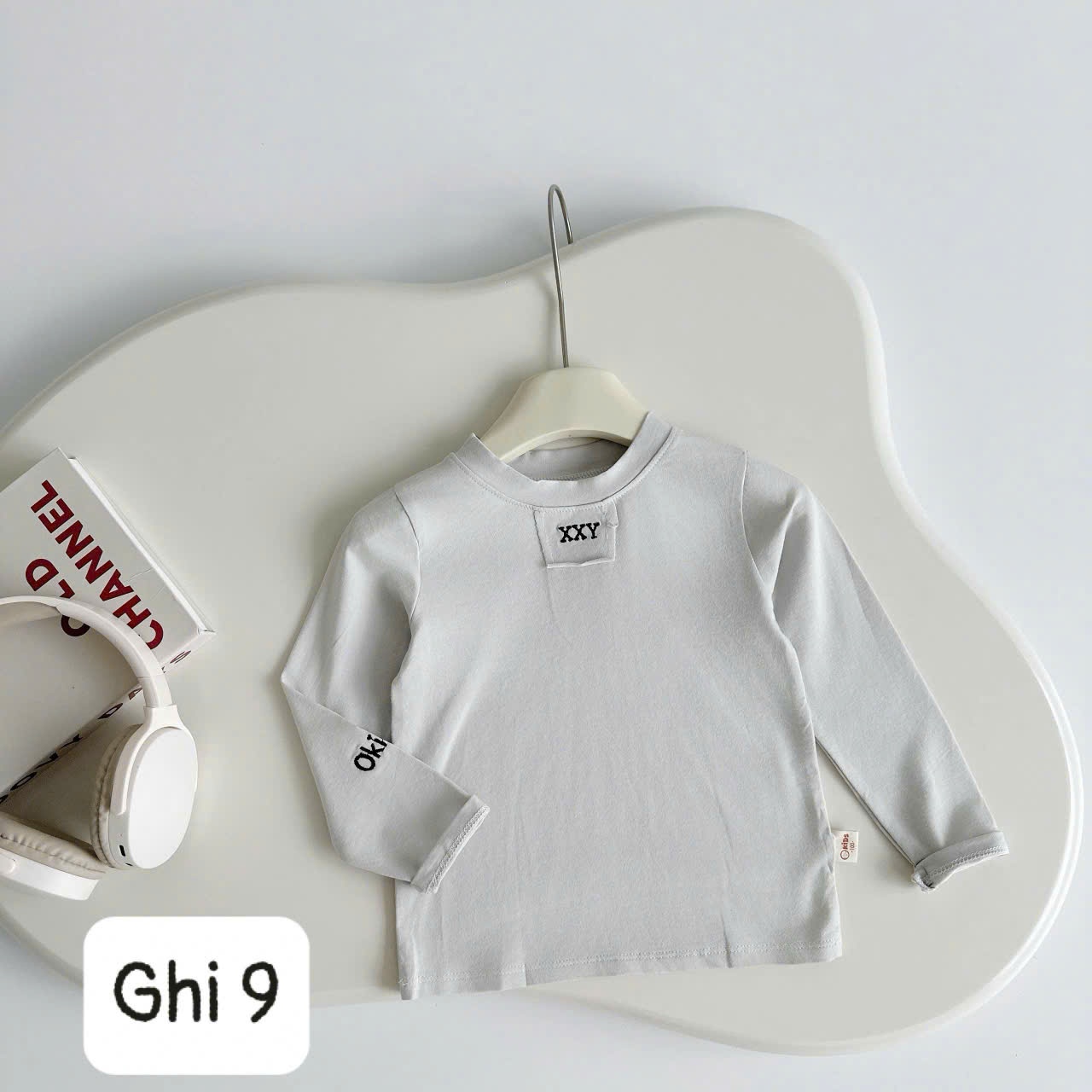 OAD47 - ÁO COTTON DÀI TAY XXY BÉ TRAI