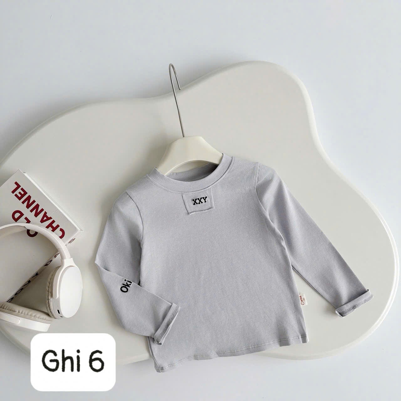 OAD47 - ÁO COTTON DÀI TAY XXY BÉ TRAI