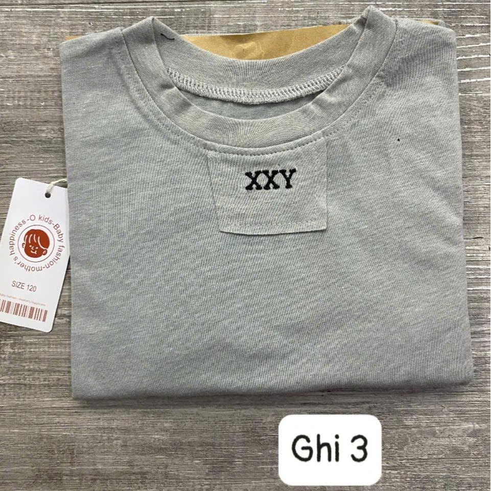 OAD47 - ÁO COTTON DÀI TAY XXY BÉ TRAI