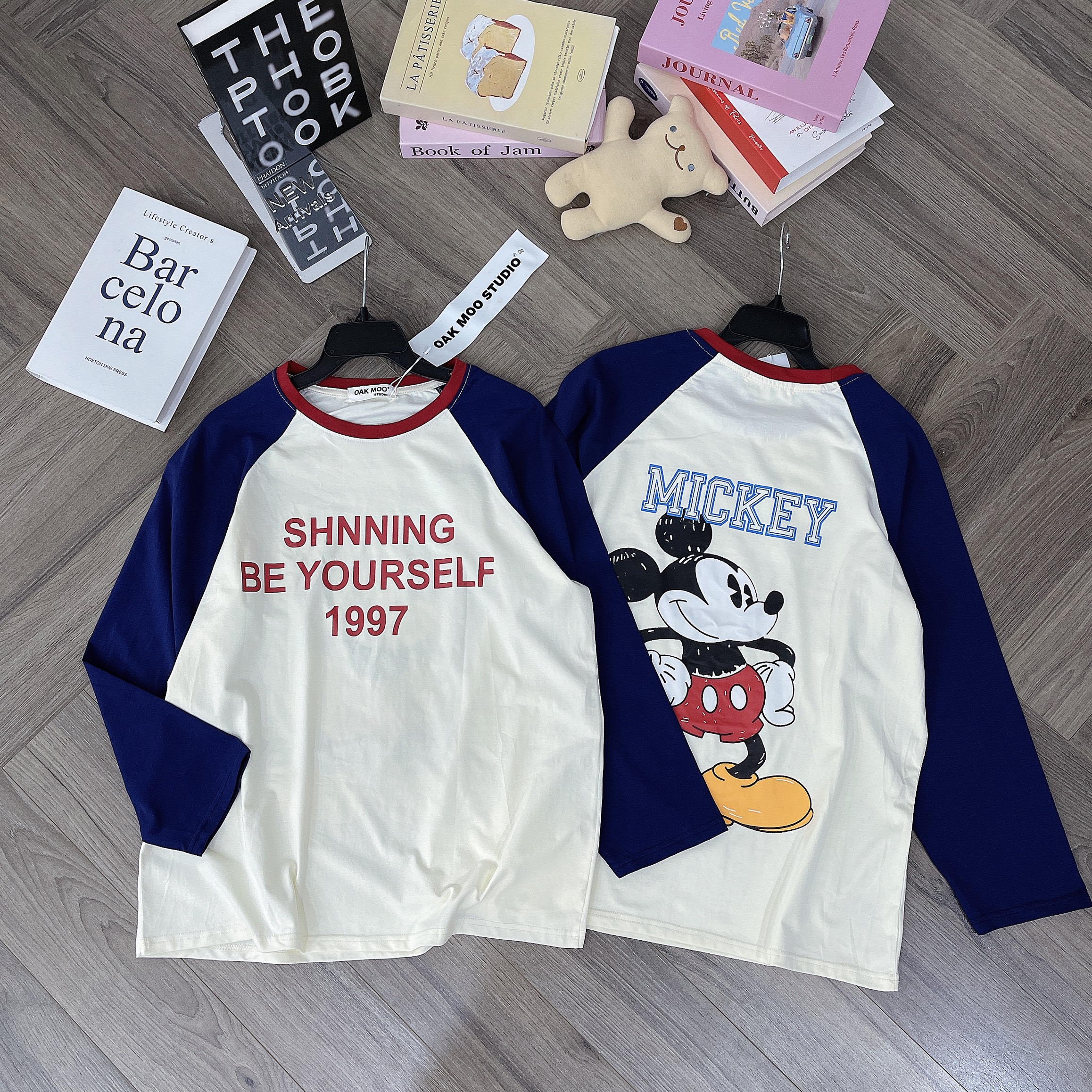 XẢ TẶNG - ÁO PHÔNG DÀI MÓC NỮ MICKEY 1997