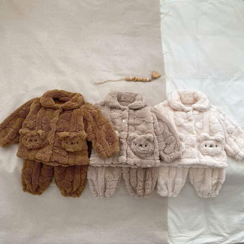 BB31- BỘ LÔNG BÉ TÚI GẤU CUTE QC