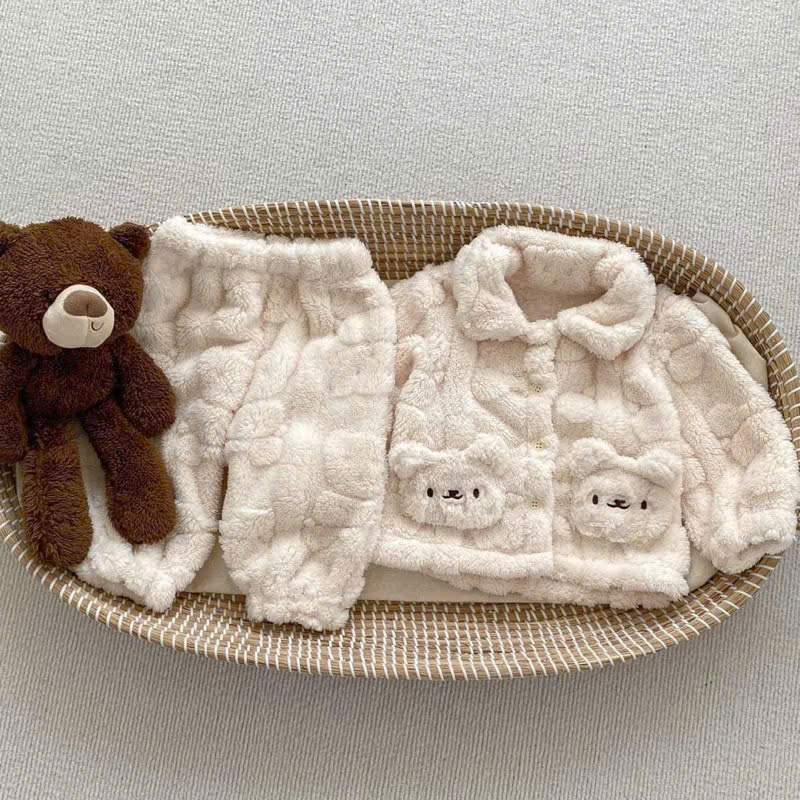 BB31- BỘ LÔNG BÉ TÚI GẤU CUTE QC