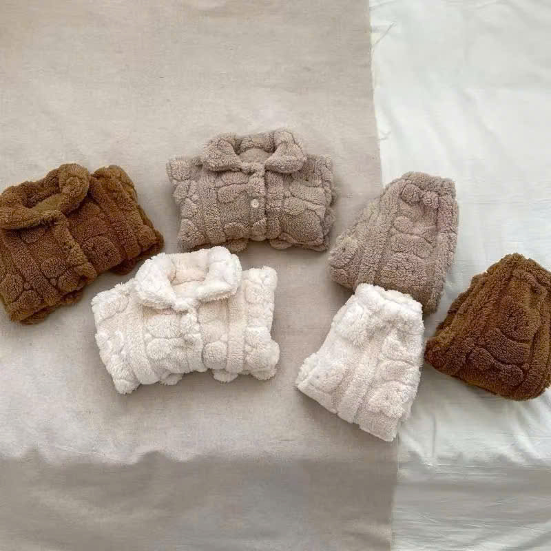 BB31- BỘ LÔNG BÉ TÚI GẤU CUTE QC