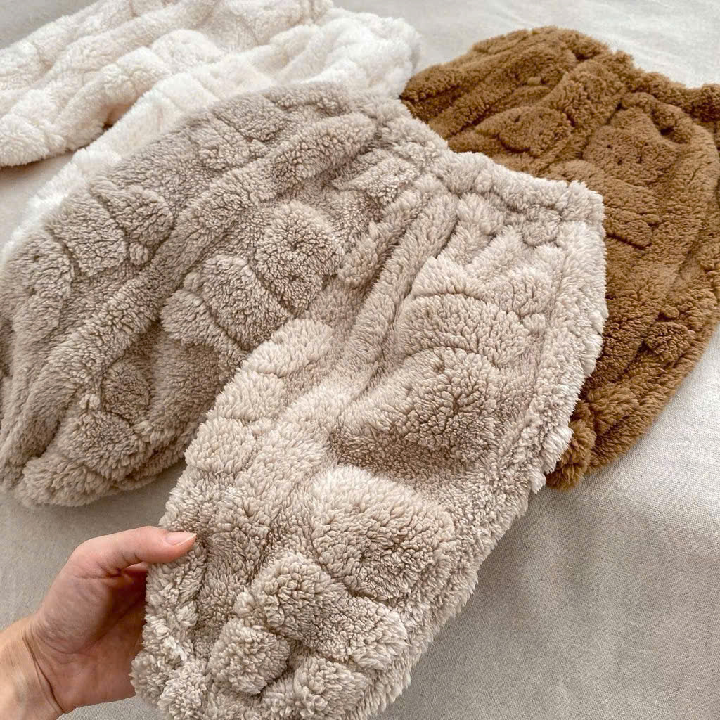 BB31- BỘ LÔNG BÉ TÚI GẤU CUTE QC