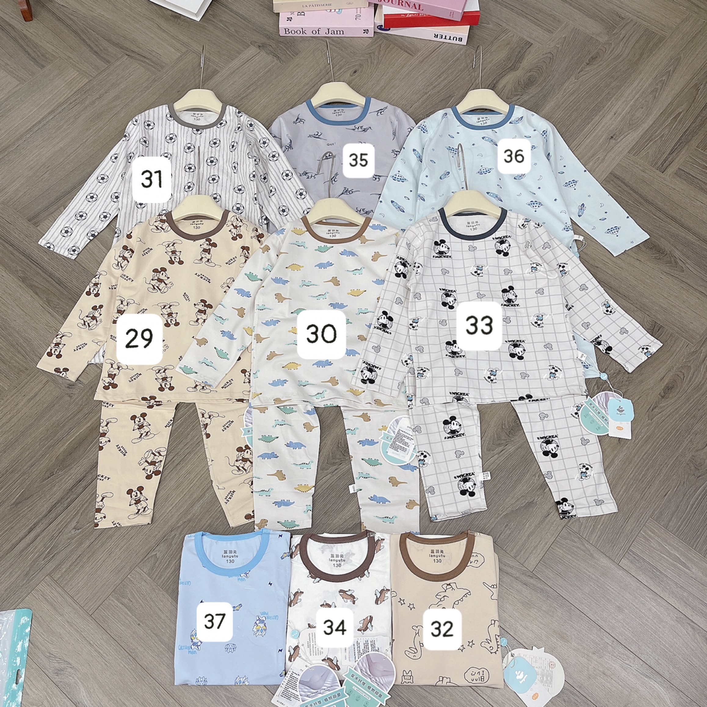BỘ HOMEWEAR QCCC SIZE ĐẠI(130-160)