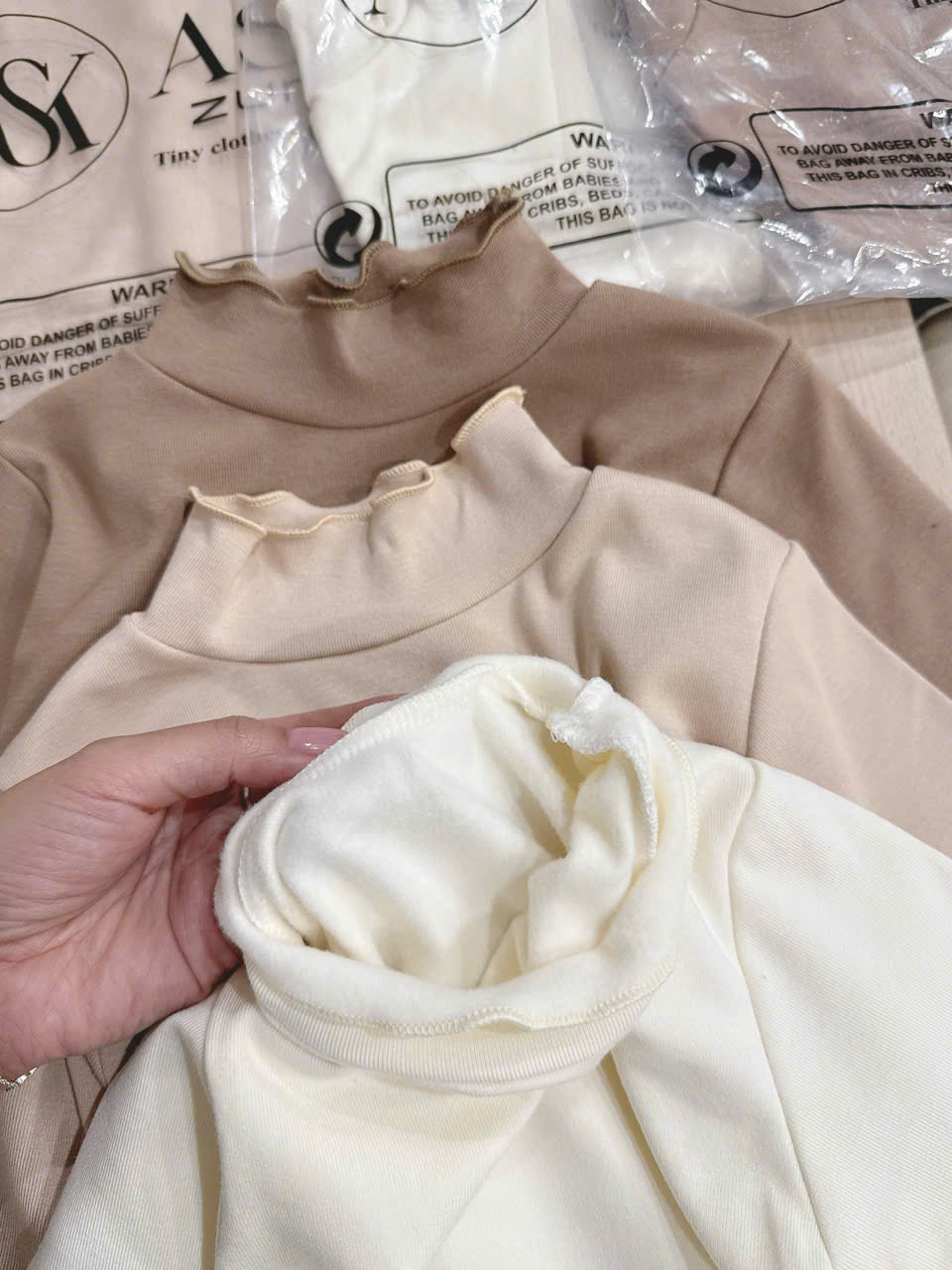 CB37-SET 3 ÁO GIỮ NHIỆT ZIP LÔNG THÊU MÈO