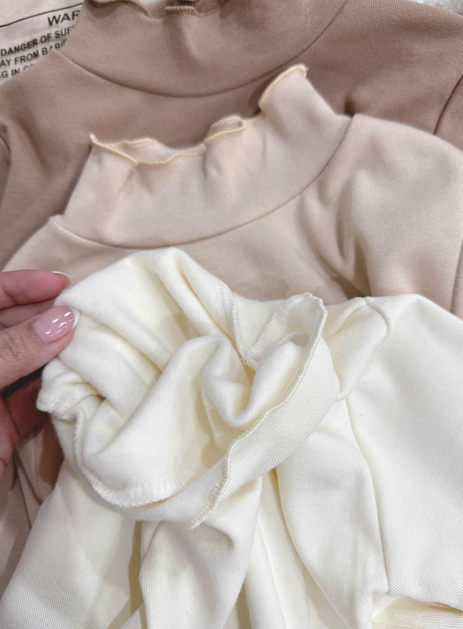 CB37-SET 3 ÁO GIỮ NHIỆT ZIP LÔNG THÊU MÈO