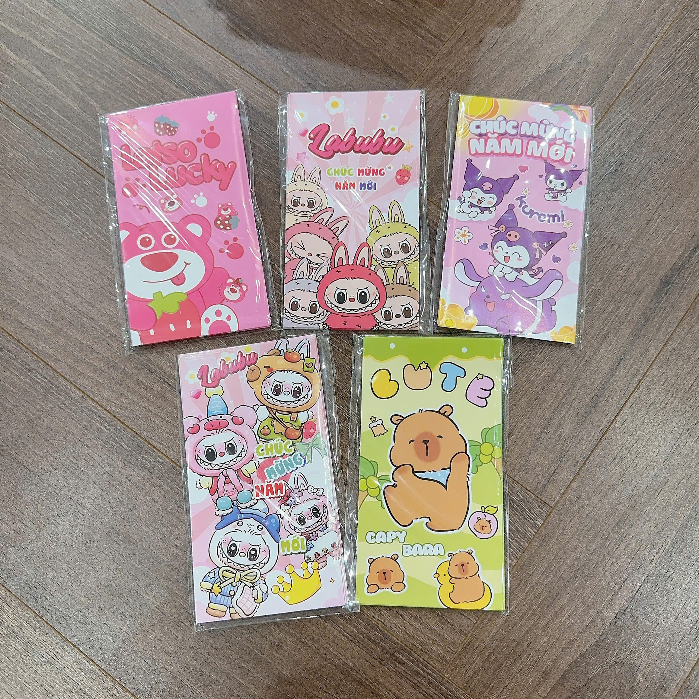 COMBO 30 CÁI LÌ XÌ LABUBU