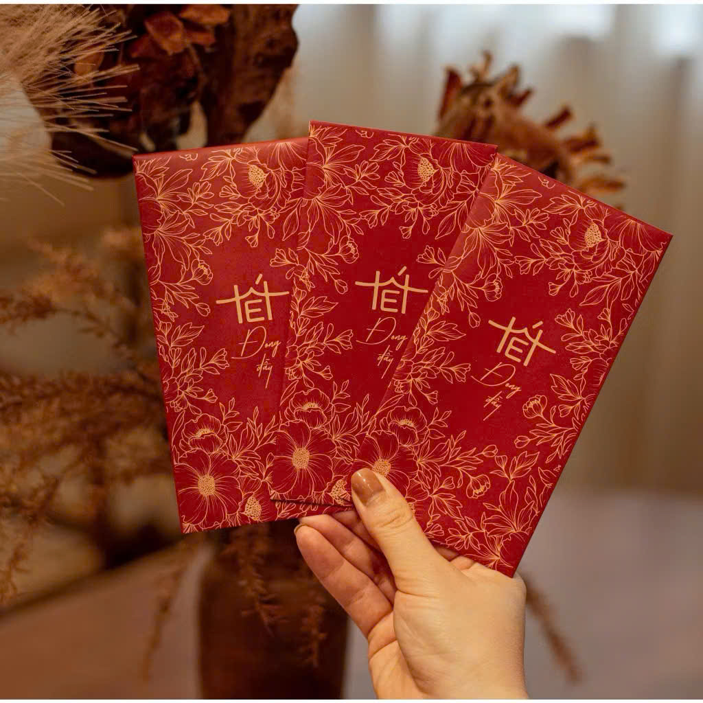 COMBO 30 LÌ XÌ ĐỎ TẾT