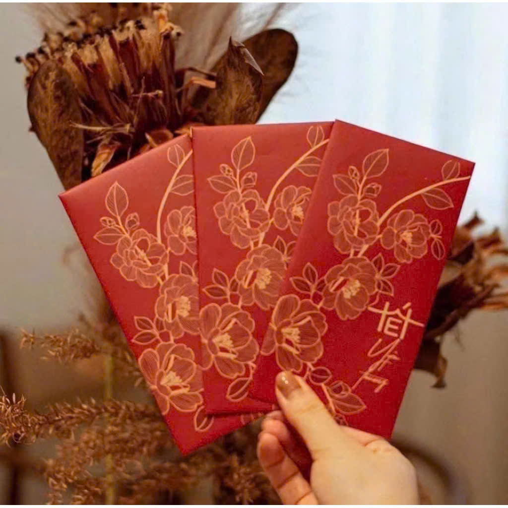 COMBO 30 LÌ XÌ ĐỎ TẾT