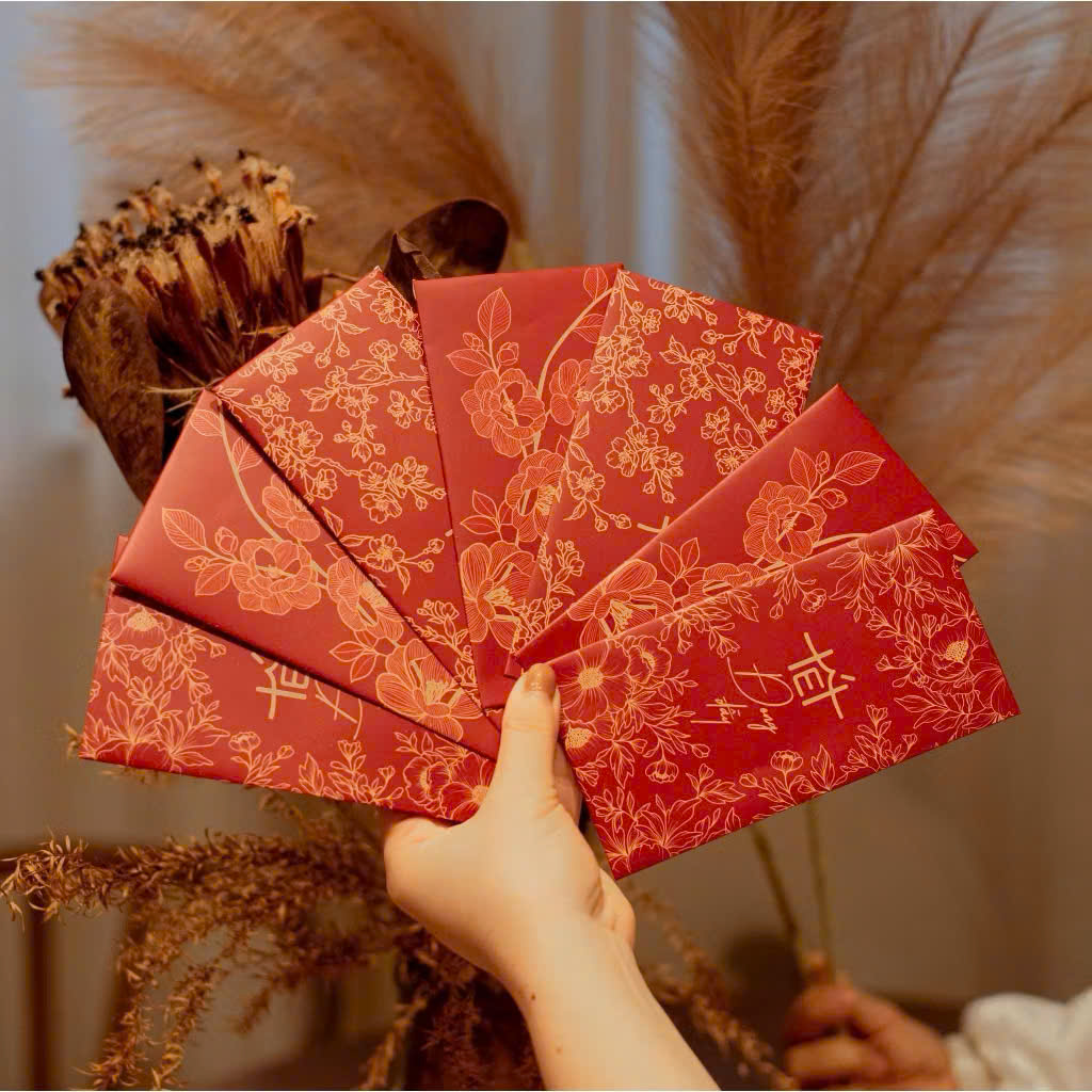 COMBO 30 LÌ XÌ ĐỎ TẾT