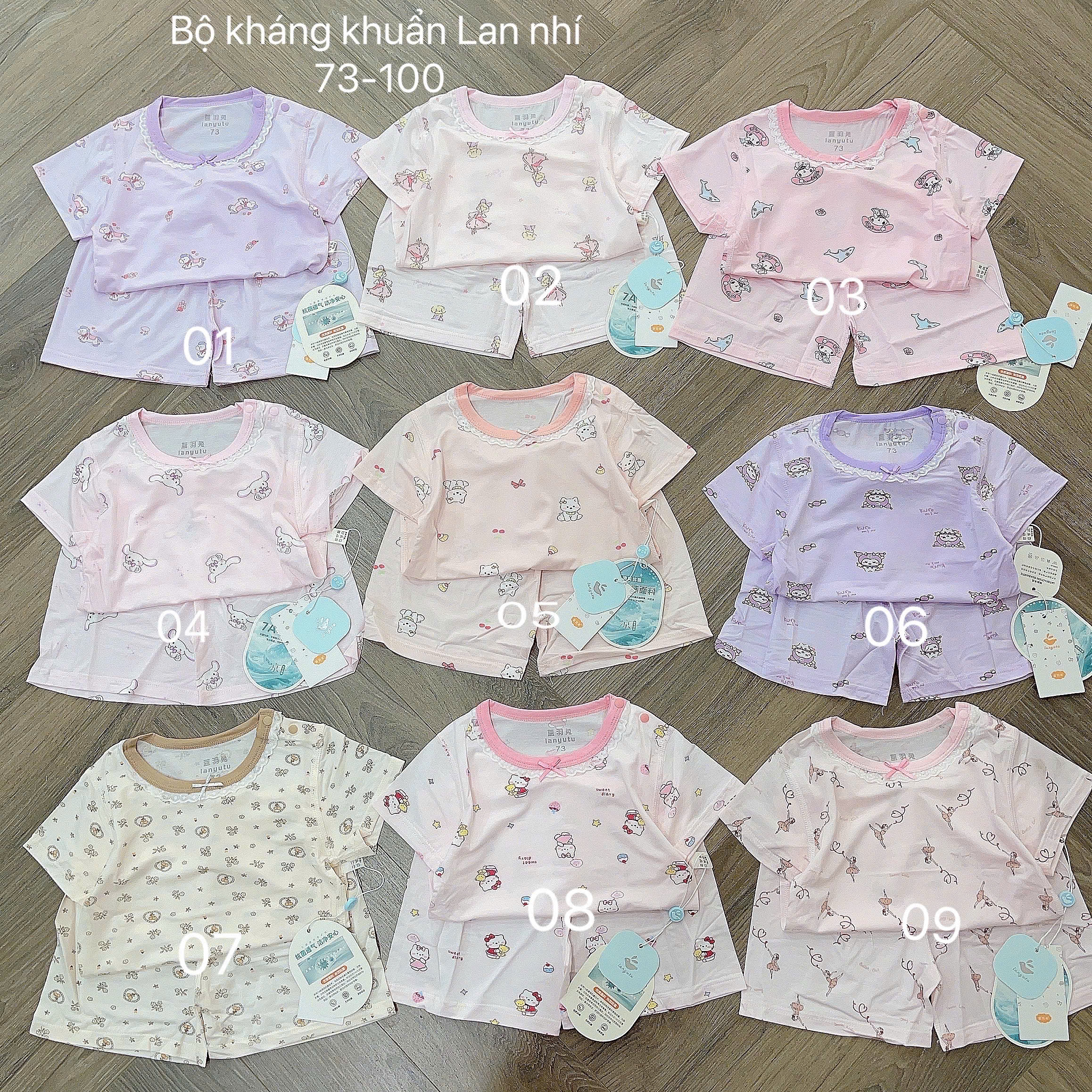 LANYUTU CỘC KHÁNG KHUẨN 73-100 - BẢNG 1 BÉ GÁI