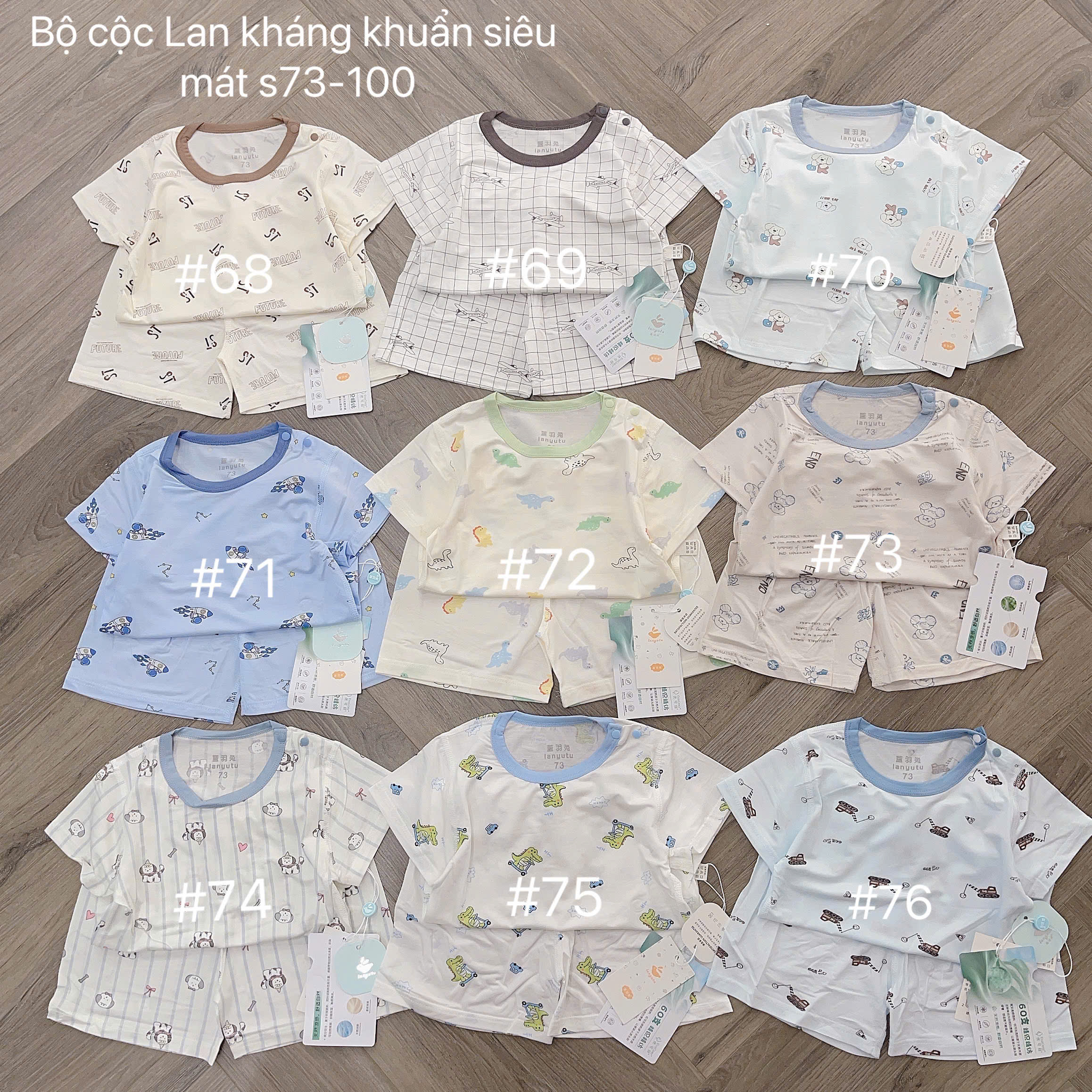 LANYUTU CỘC KK 73-100 - BẢNG 2 BÉ TRAI