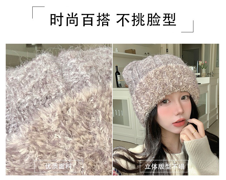 ML48-MŨ LEN TAI MÈO NỮ SIÊU ẤM