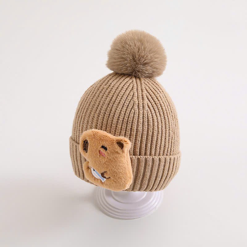 ML49-MŨ LEN QUẢ BÔNG CAPYBARA