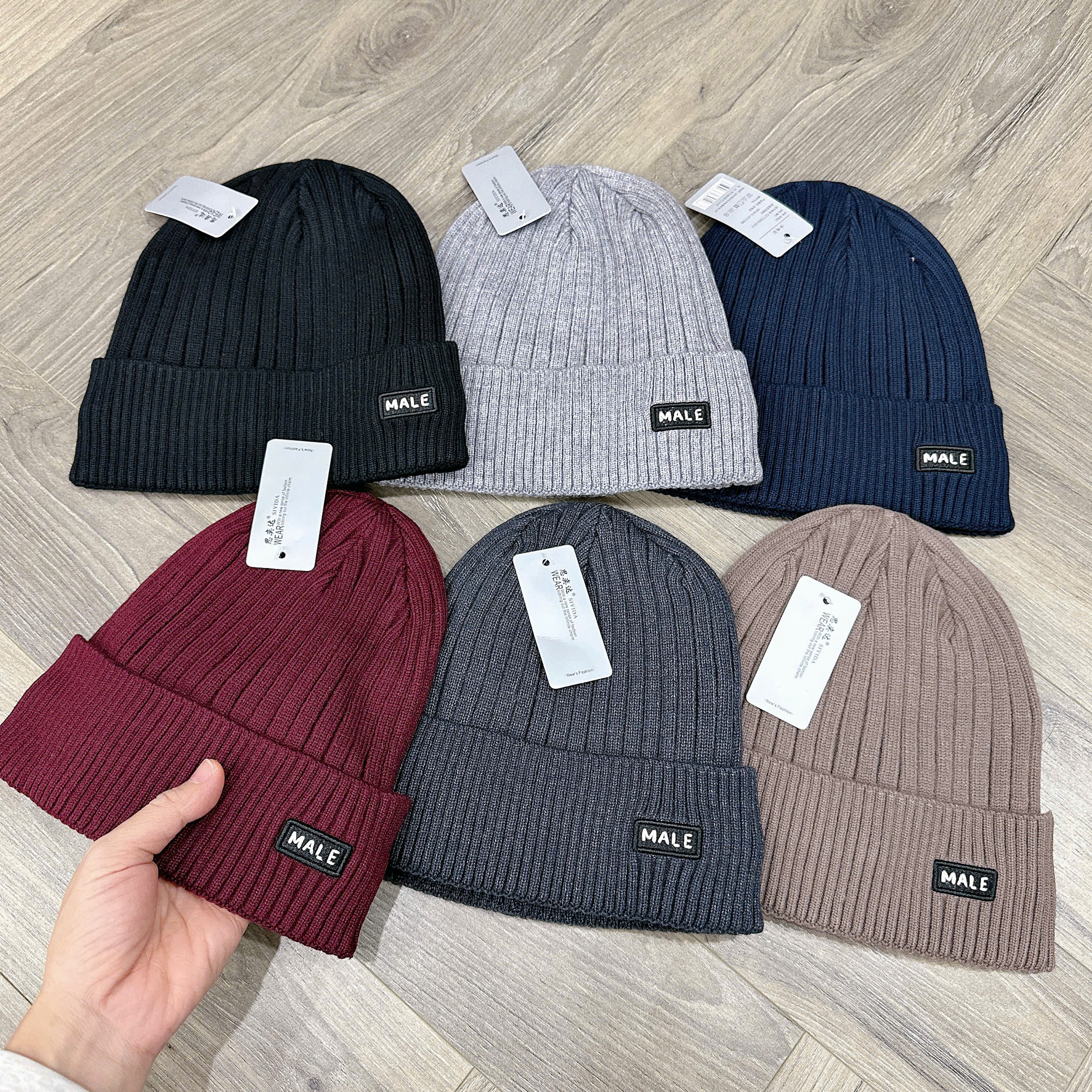 ML53-MŨ LEN MALE SỊN QC