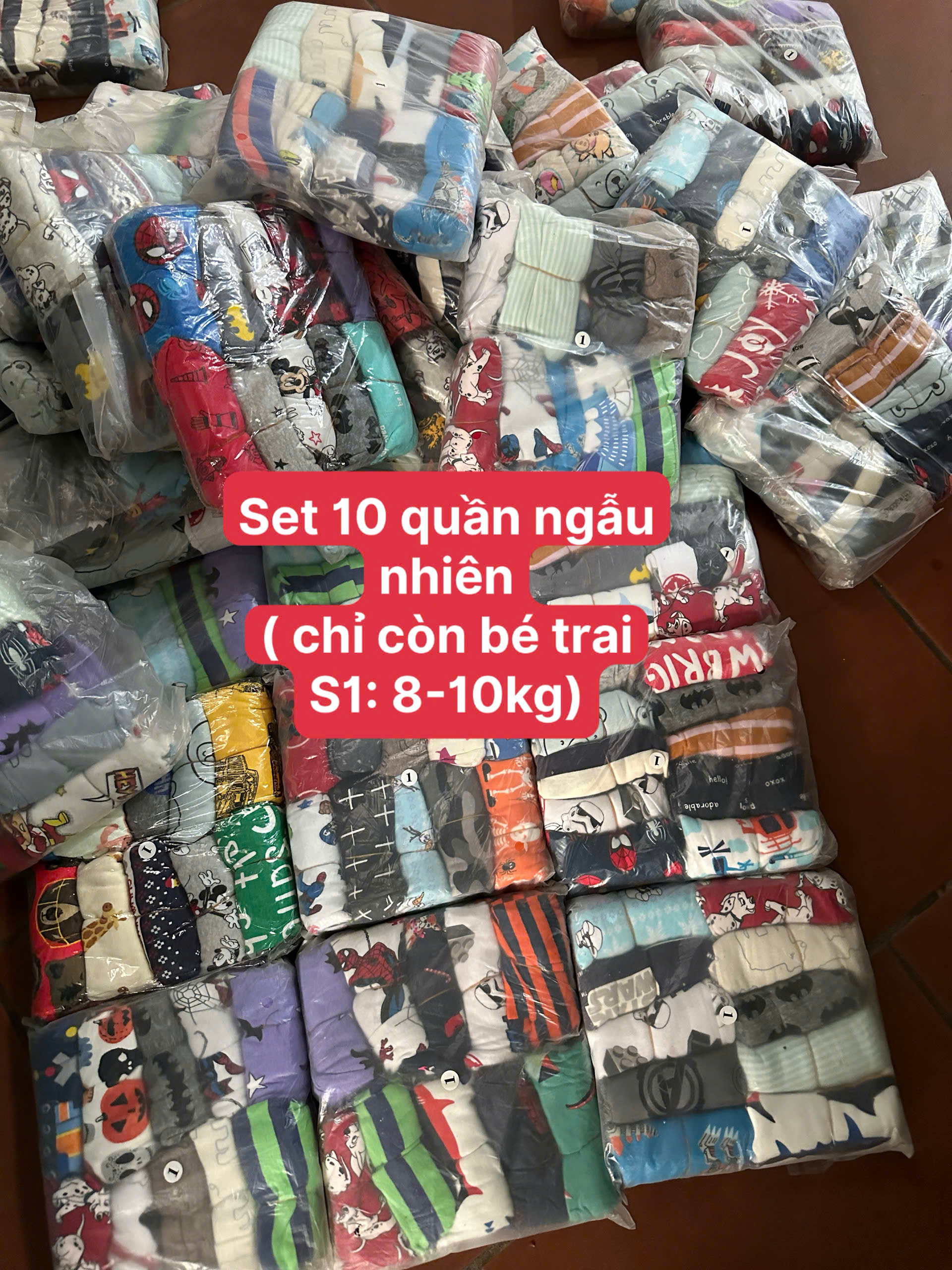 SET 10 QUẦN CHỤC DÀI BORIP