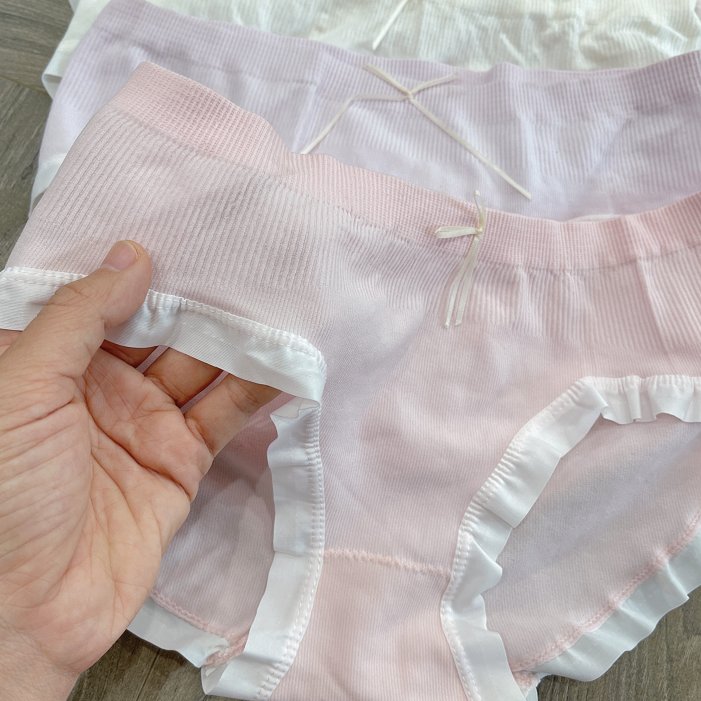XẢ TẶNG - SET 10 QUẦN LÓT NƠ NỮ