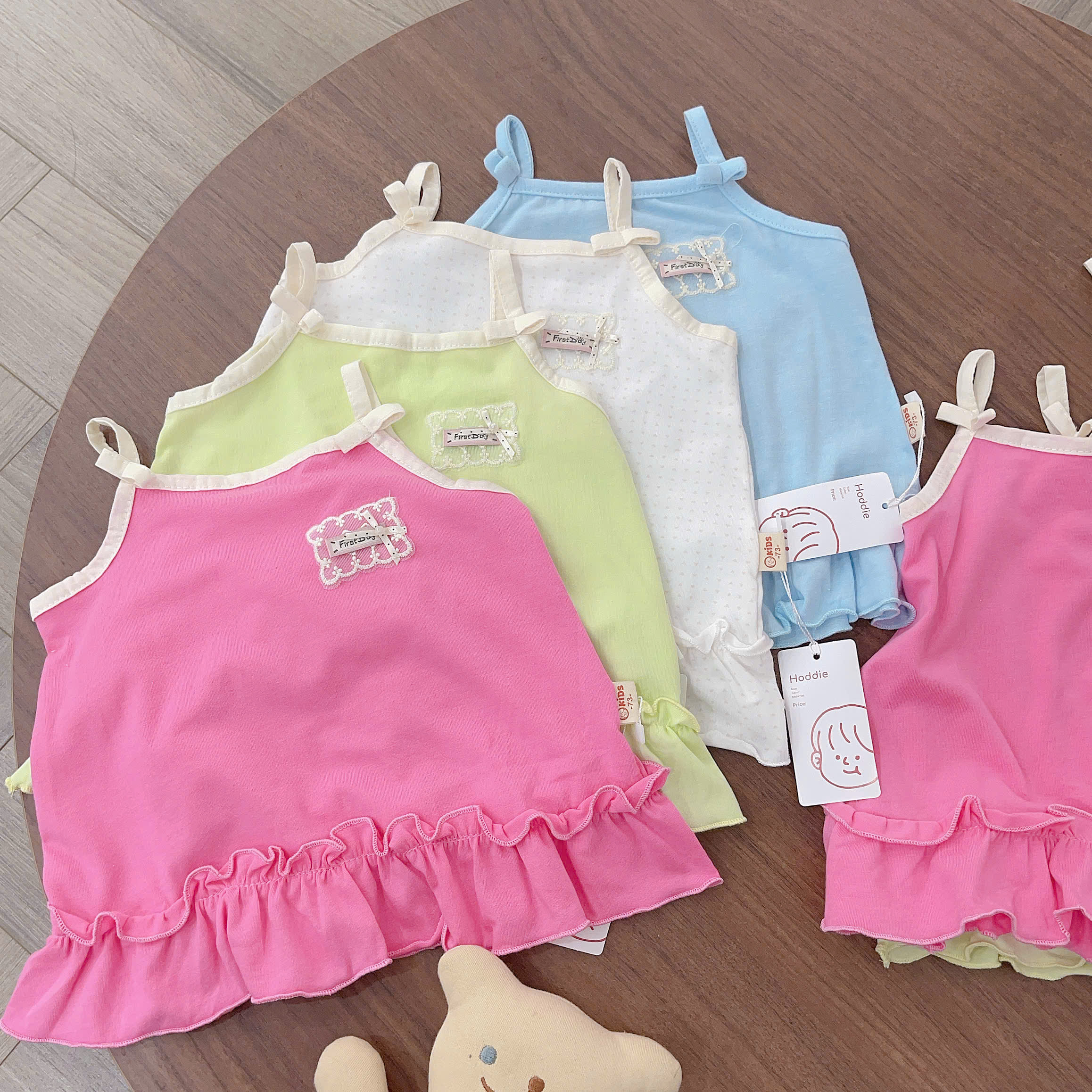 SET 4 ÁO 2 DÂY VẠT BÈO