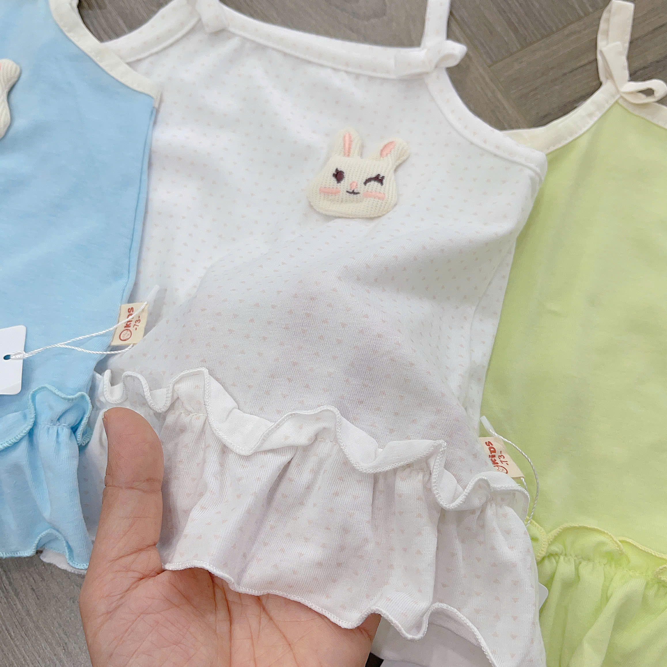 SET 4 ÁO 2 DÂY VẠT BÈO