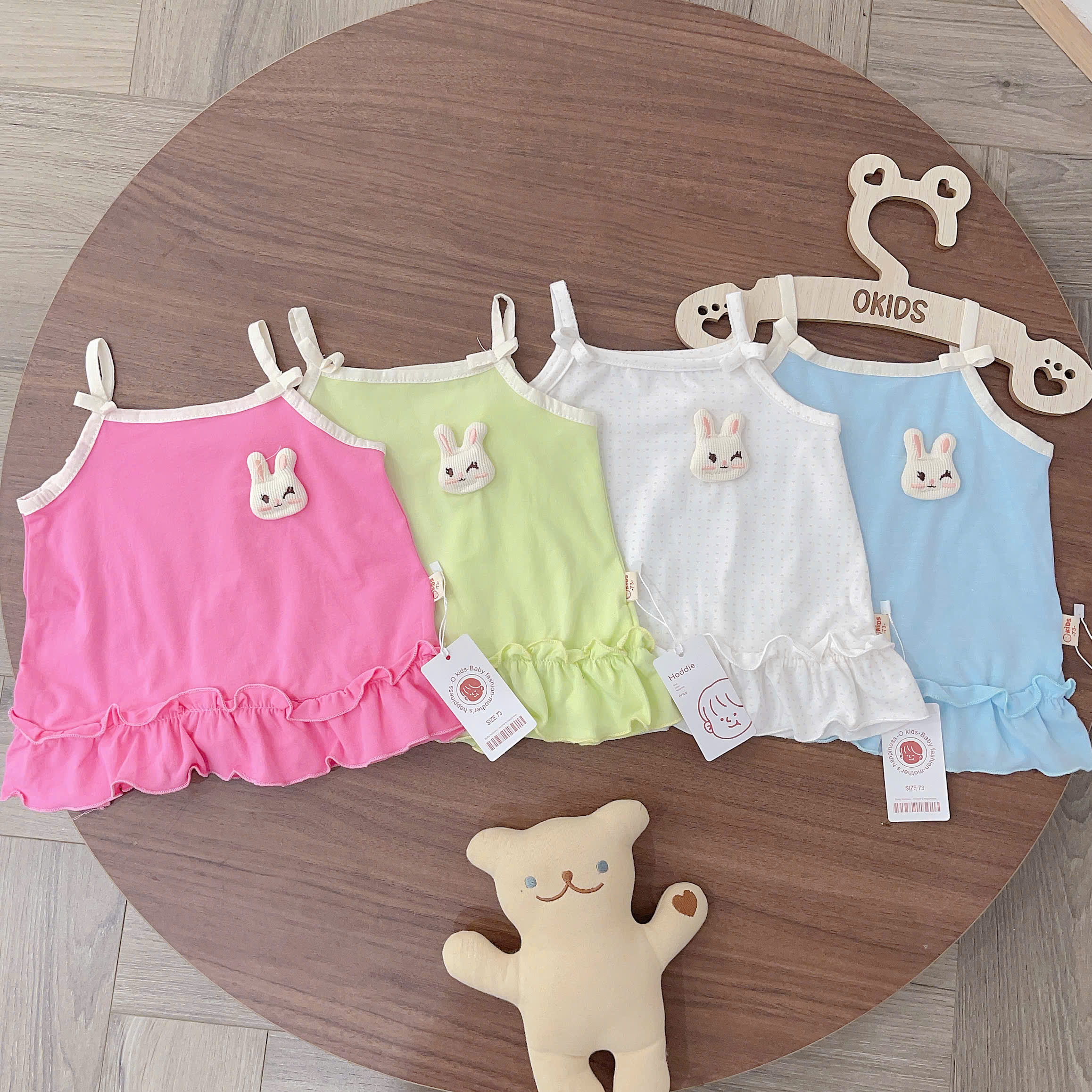 SET 4 ÁO 2 DÂY VẠT BÈO