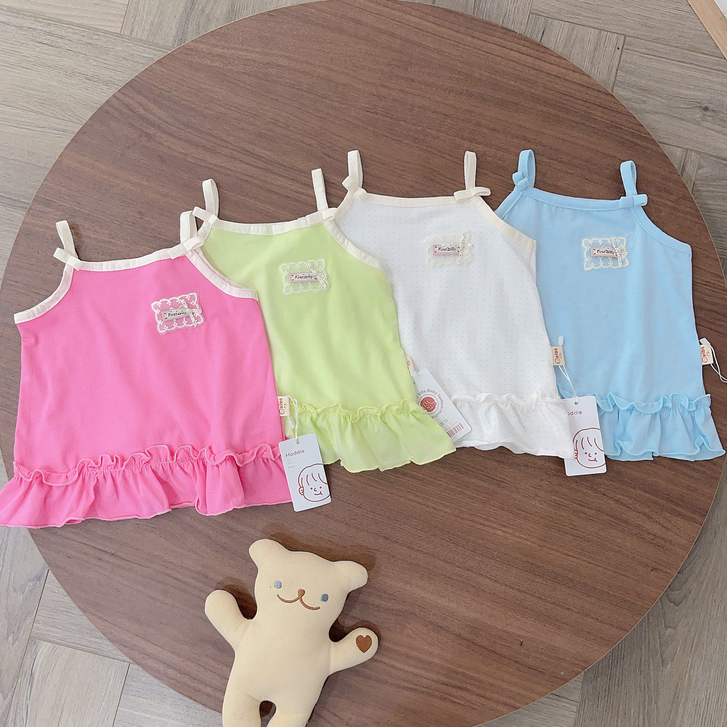 SET 4 ÁO 2 DÂY VẠT BÈO