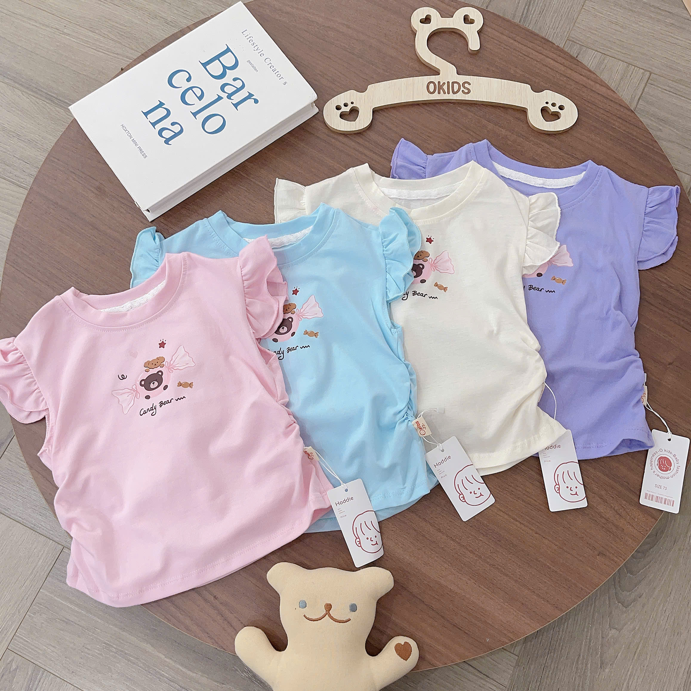 SET 4 ÁO CÁNH TIÊN NHÚN EO