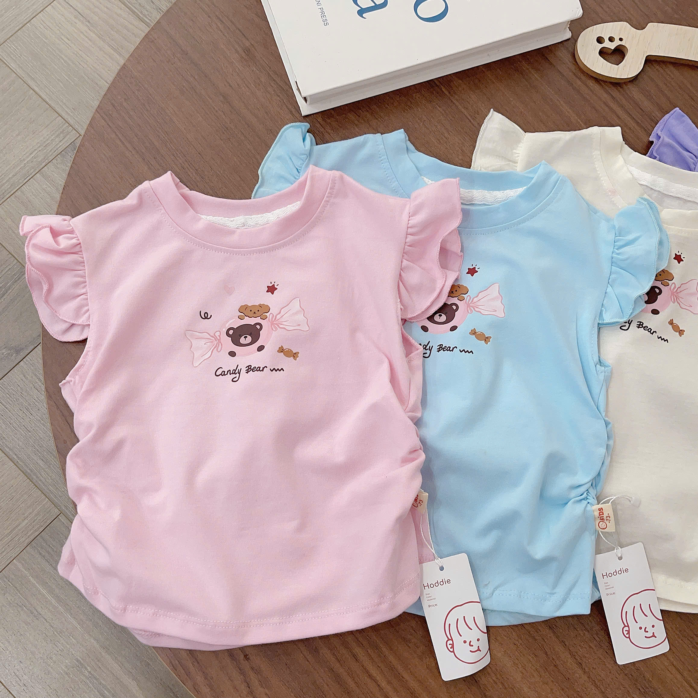 SET 4 ÁO CÁNH TIÊN NHÚN EO