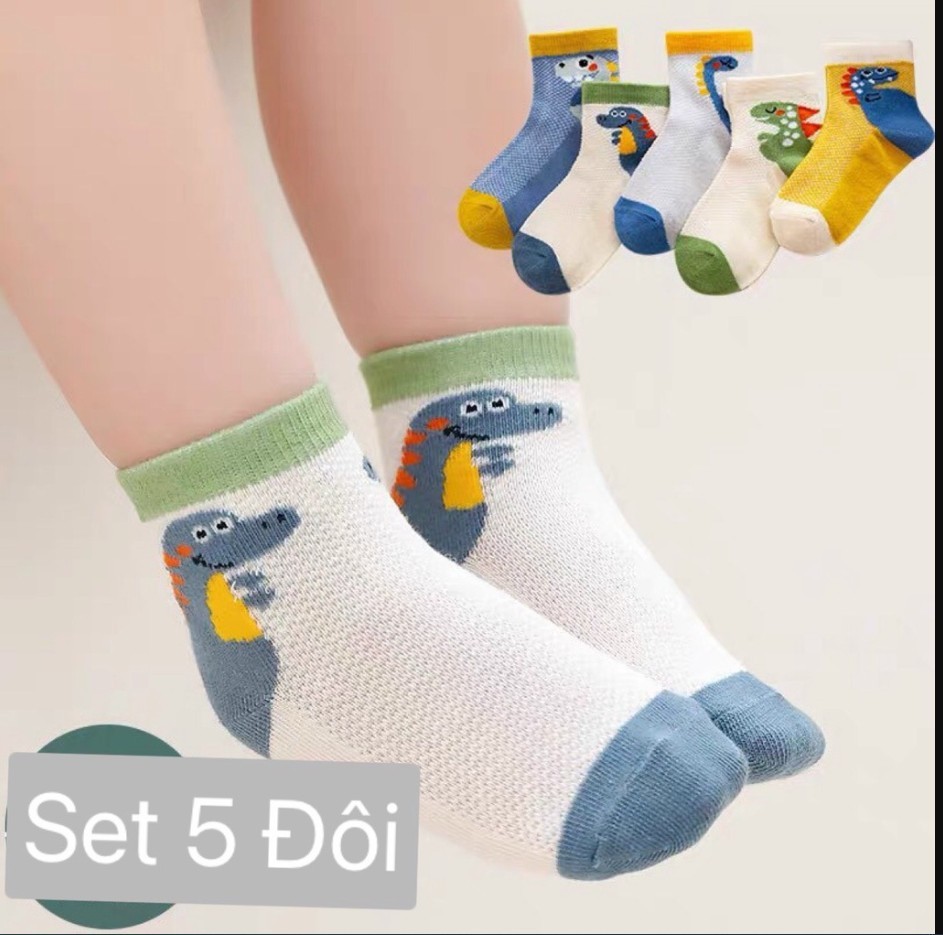 SET 5 TẤT LƯỚI KHỦNG LONG