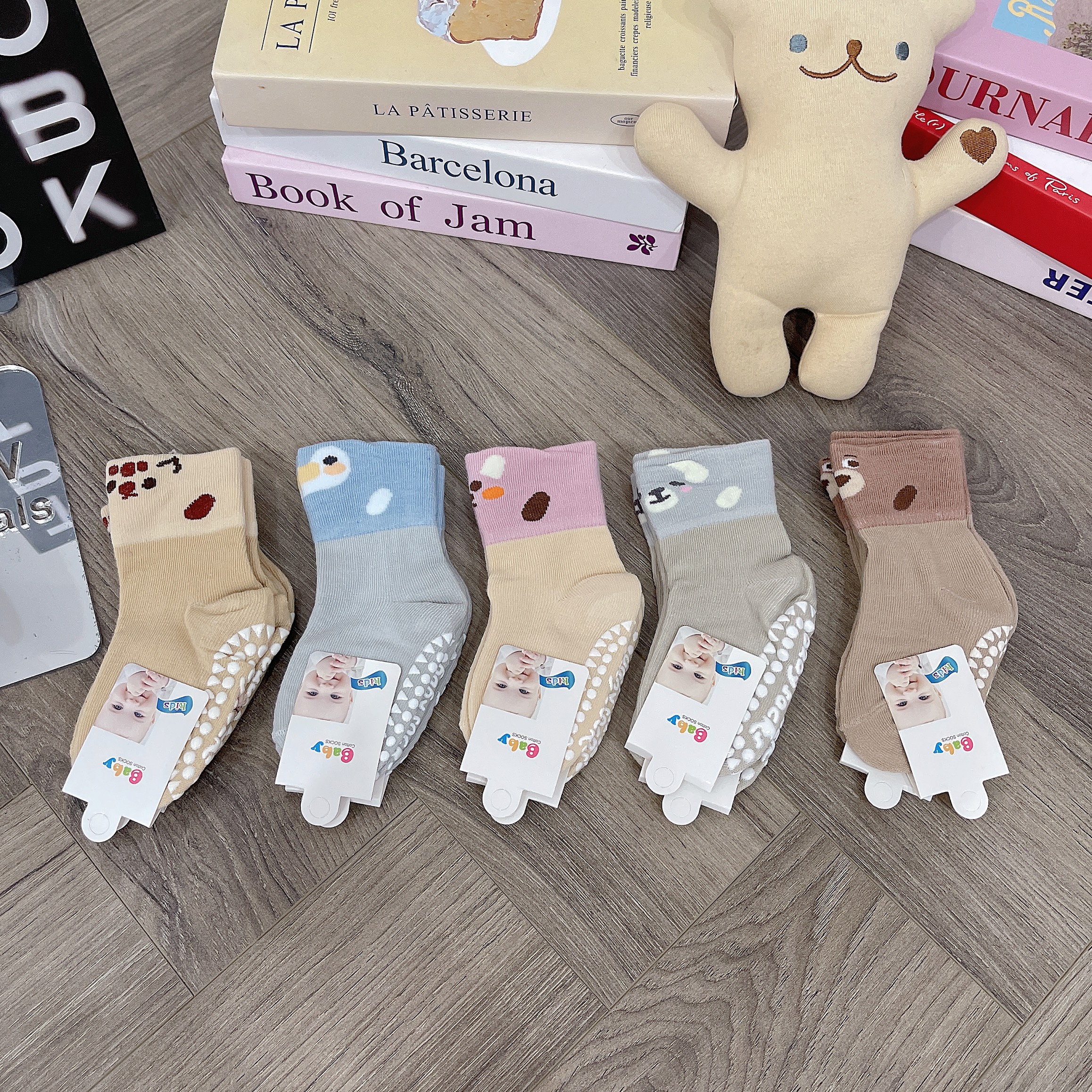 VỈ 10 ĐÔI TẤT CHỐNG TRƯỢT HTCC