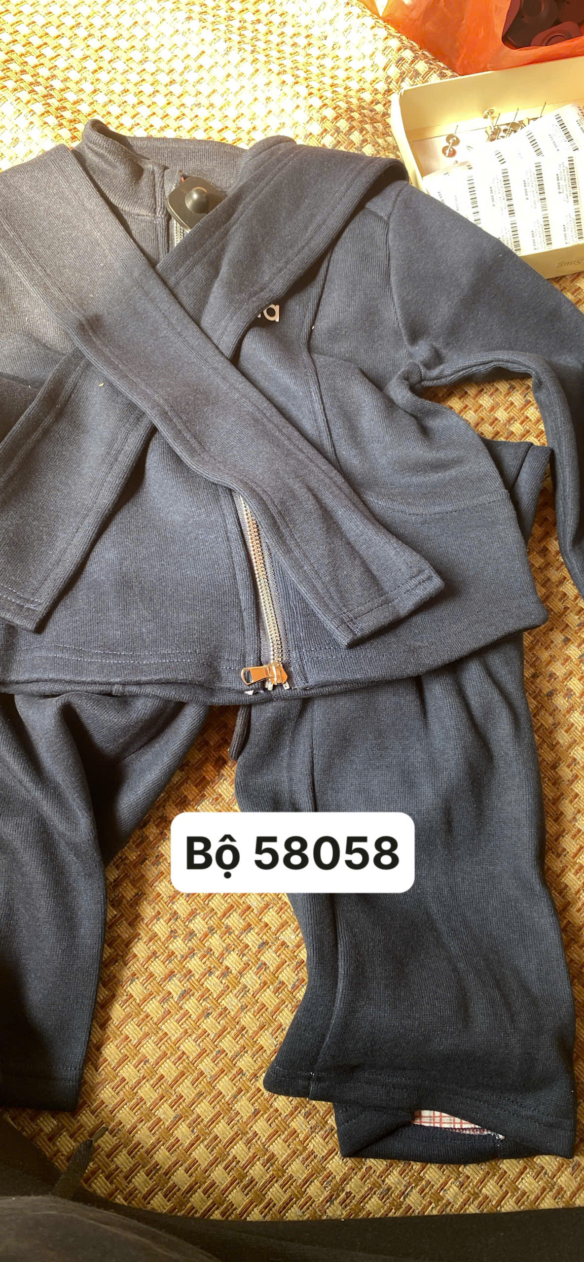 bộ nỉ khóa ola 58058