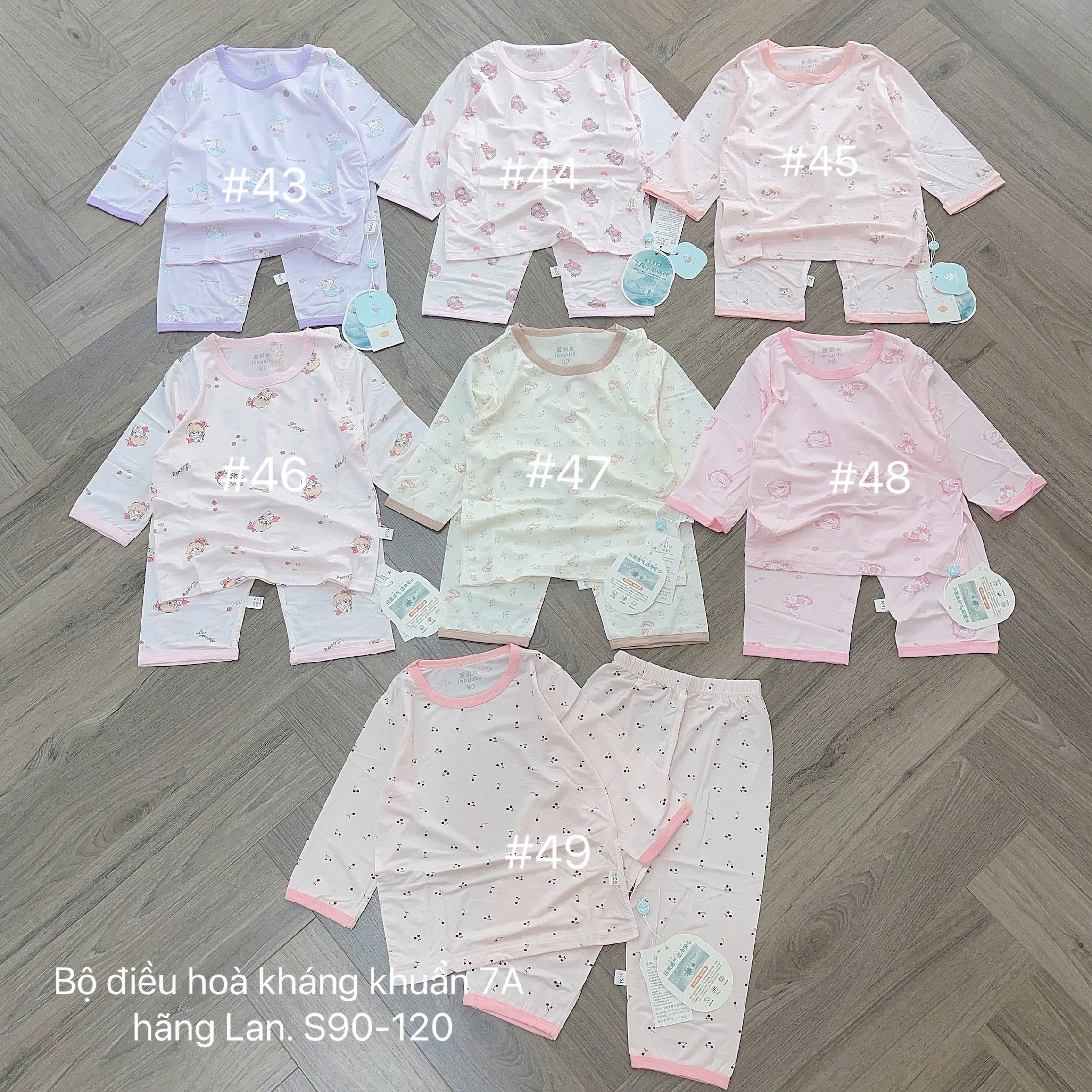 s90-120 BỘ KK LANYUTU ĐIỀU HÓA - BẢNG 1 BÉ GÁI