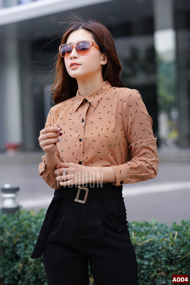 ÁO SƠ MI GẠCH-MCHOON-A004