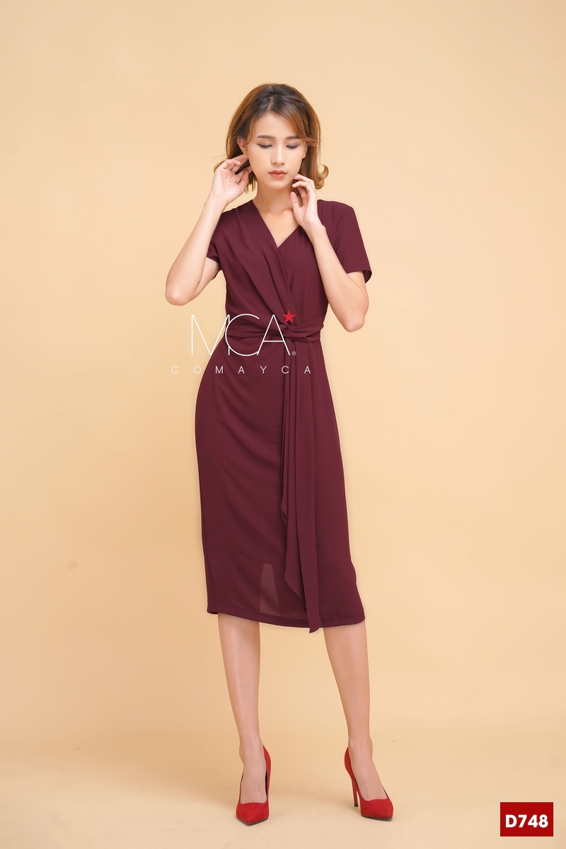 Quần short nữ cạp cao giả váy vạt chéo phối cúc,váy chữ a vạt chéo phối 3  cúc size s-xl ms405 - Mua xe | 2Bánh.vn