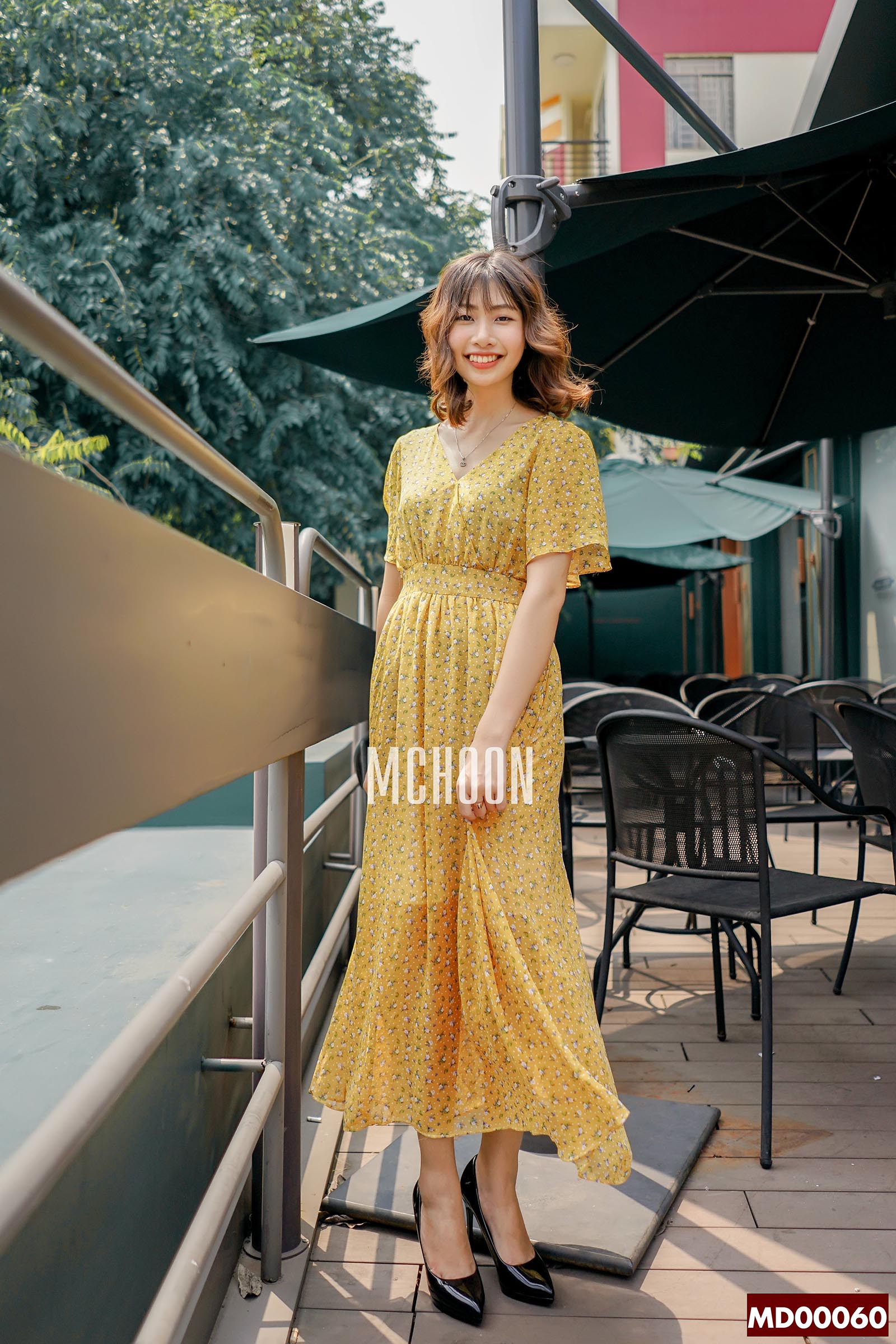 ĐẦM MAXI EO CHUN-MD00060