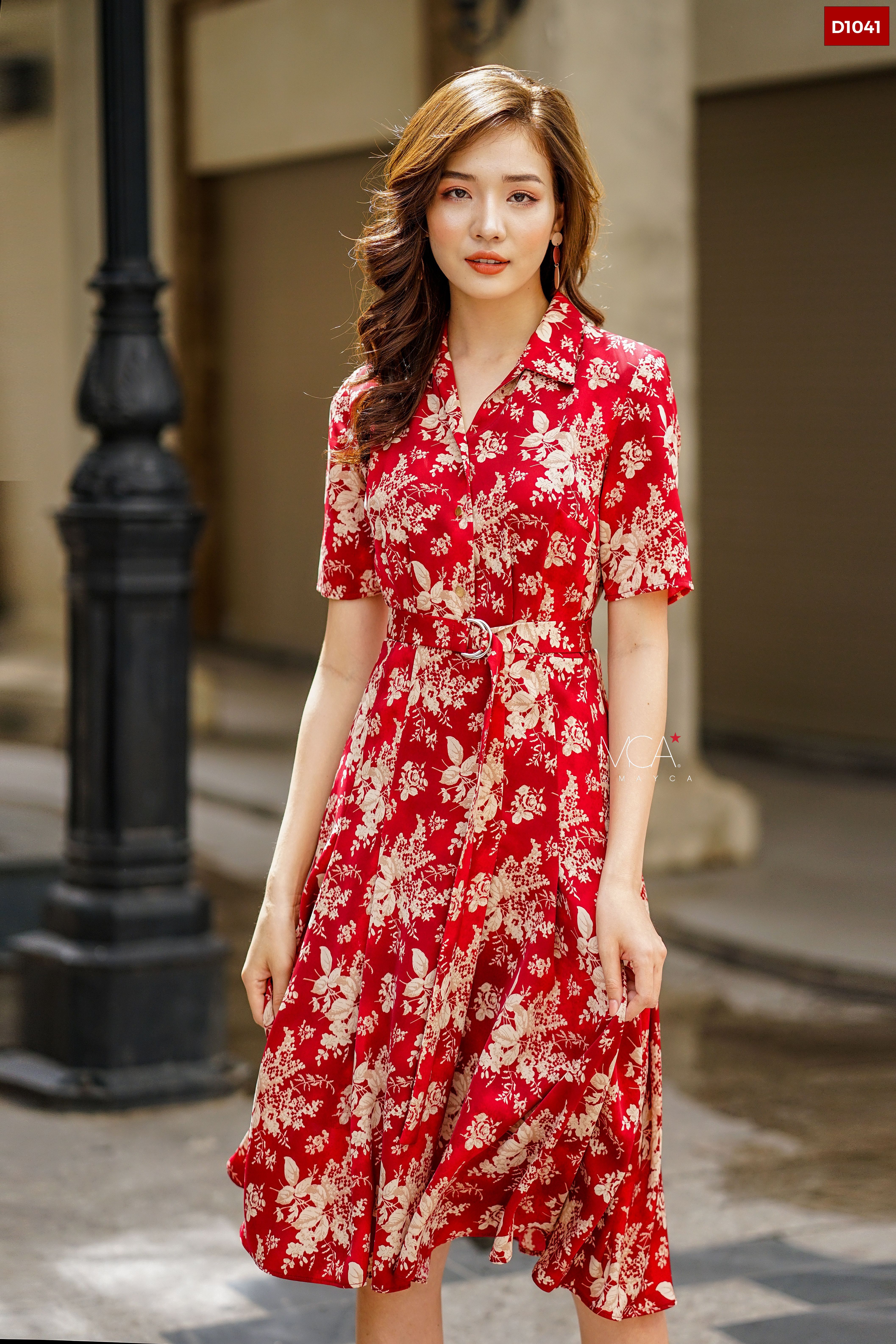 Váy đầm tiểu thư chất corduroy phối twill dày dặn nhiều màu liền mảnh kiểu  Pháp - Đầm, váy nữ | ThờiTrangNữ.vn