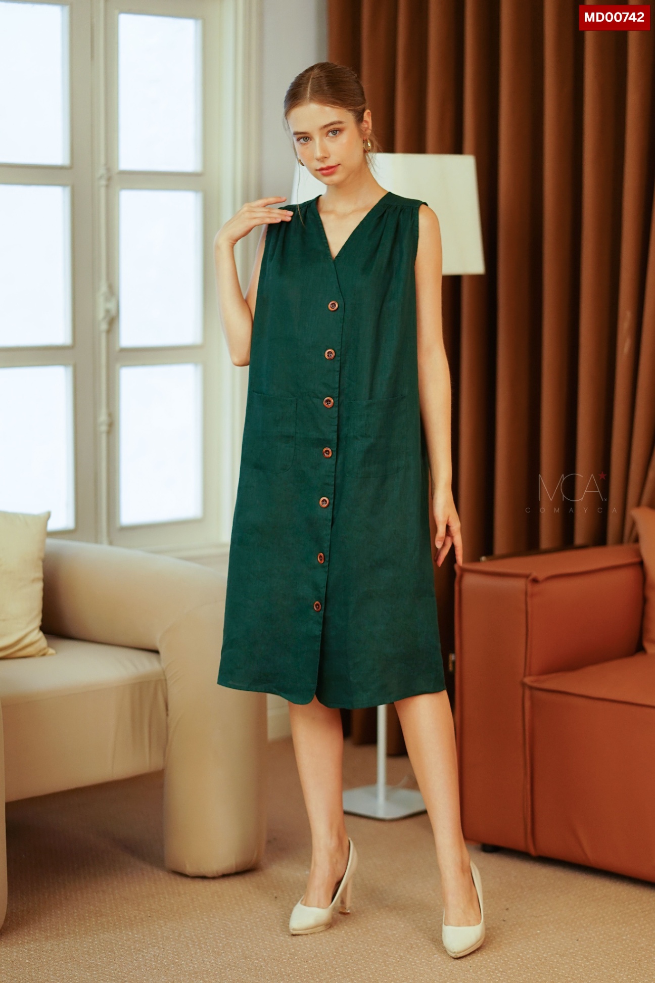 ĐẦM LN NÚT VÂN GỖ-MD00742