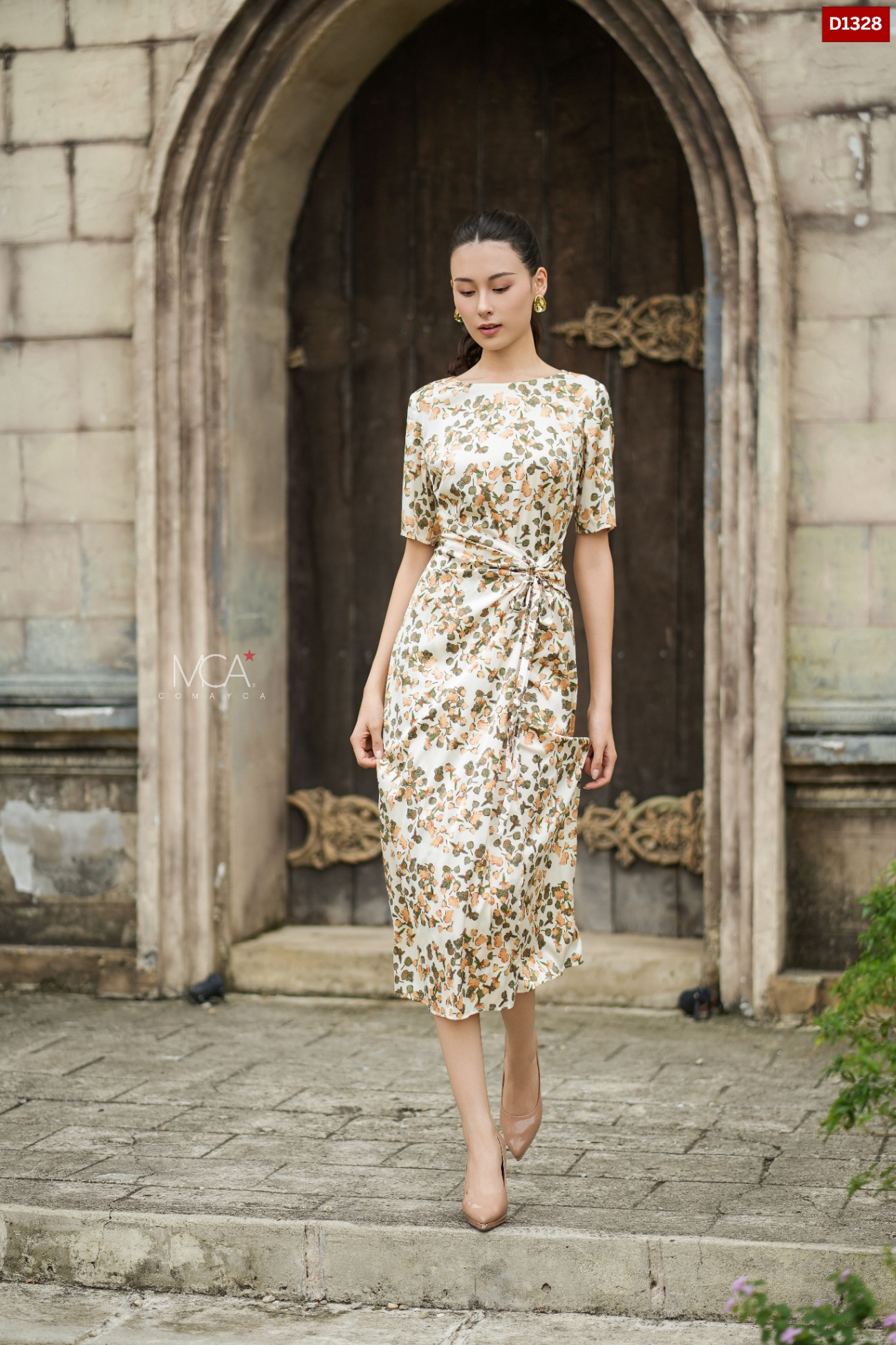 ĐẦM TÀ ĐẮP RÚT EO-D1328