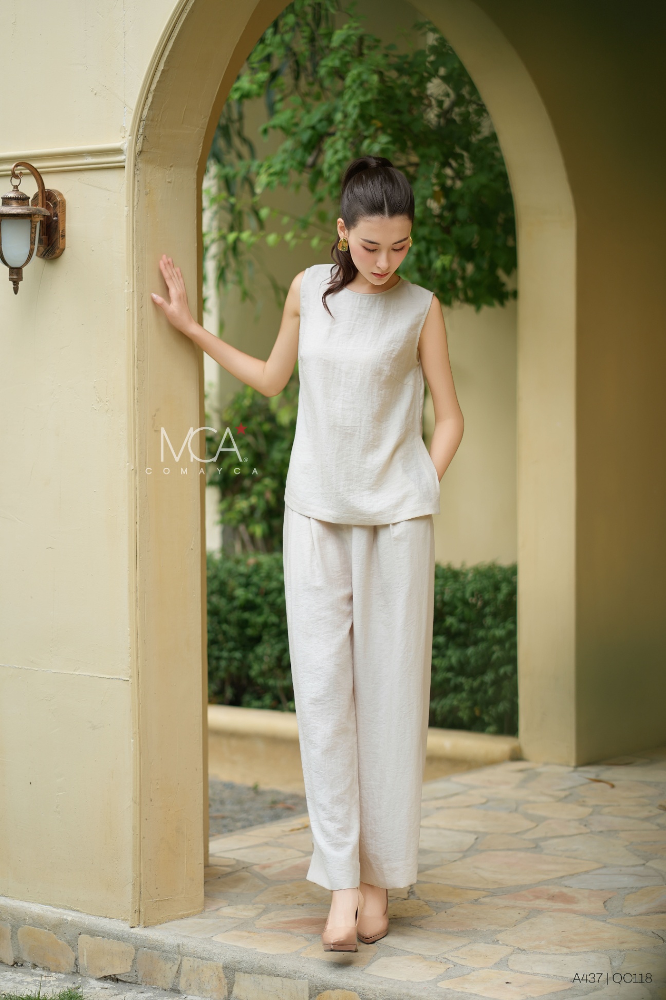 ÁO LN 3 CÚC MÀU-A437