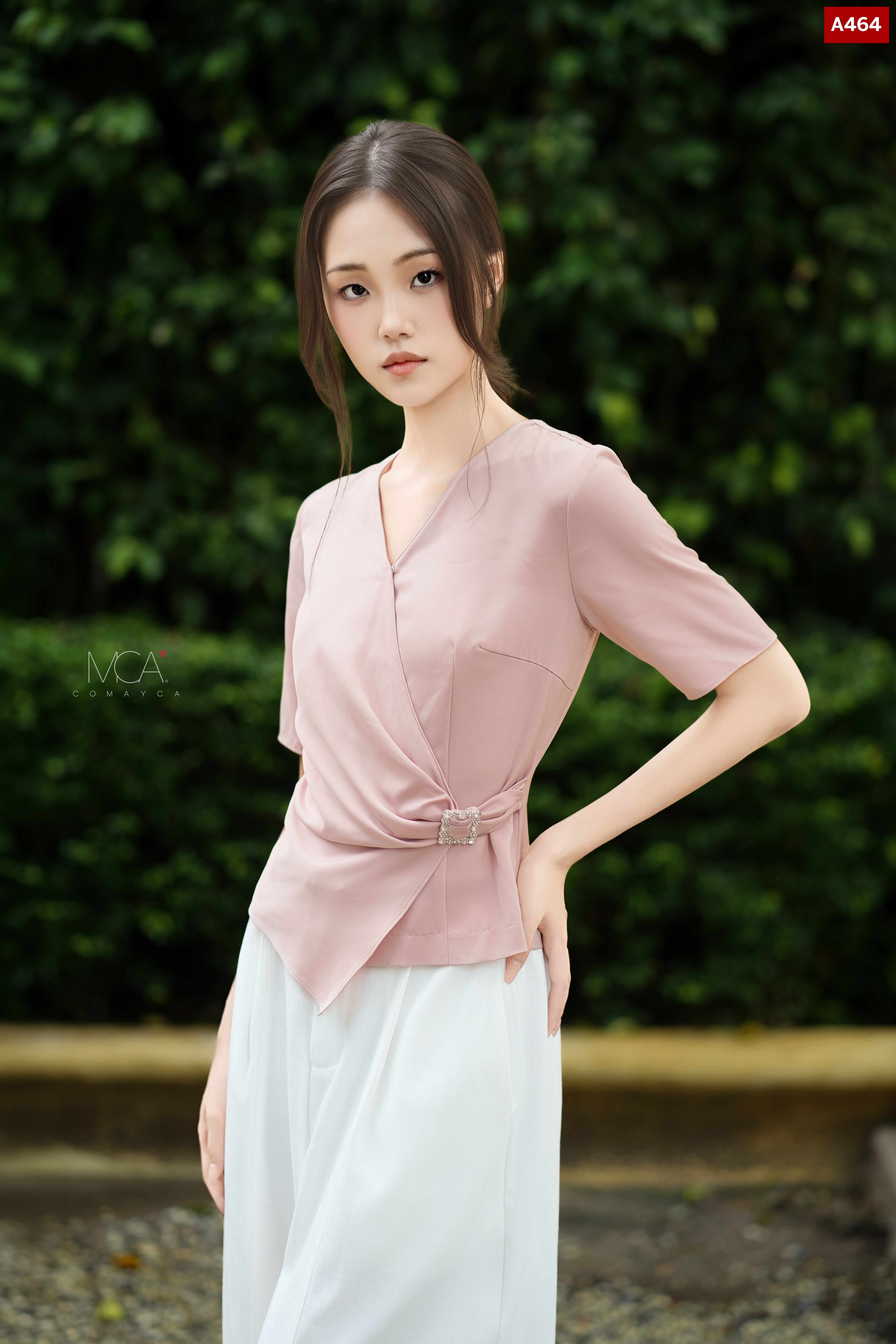 ÁO LỤA TAG EO-A464