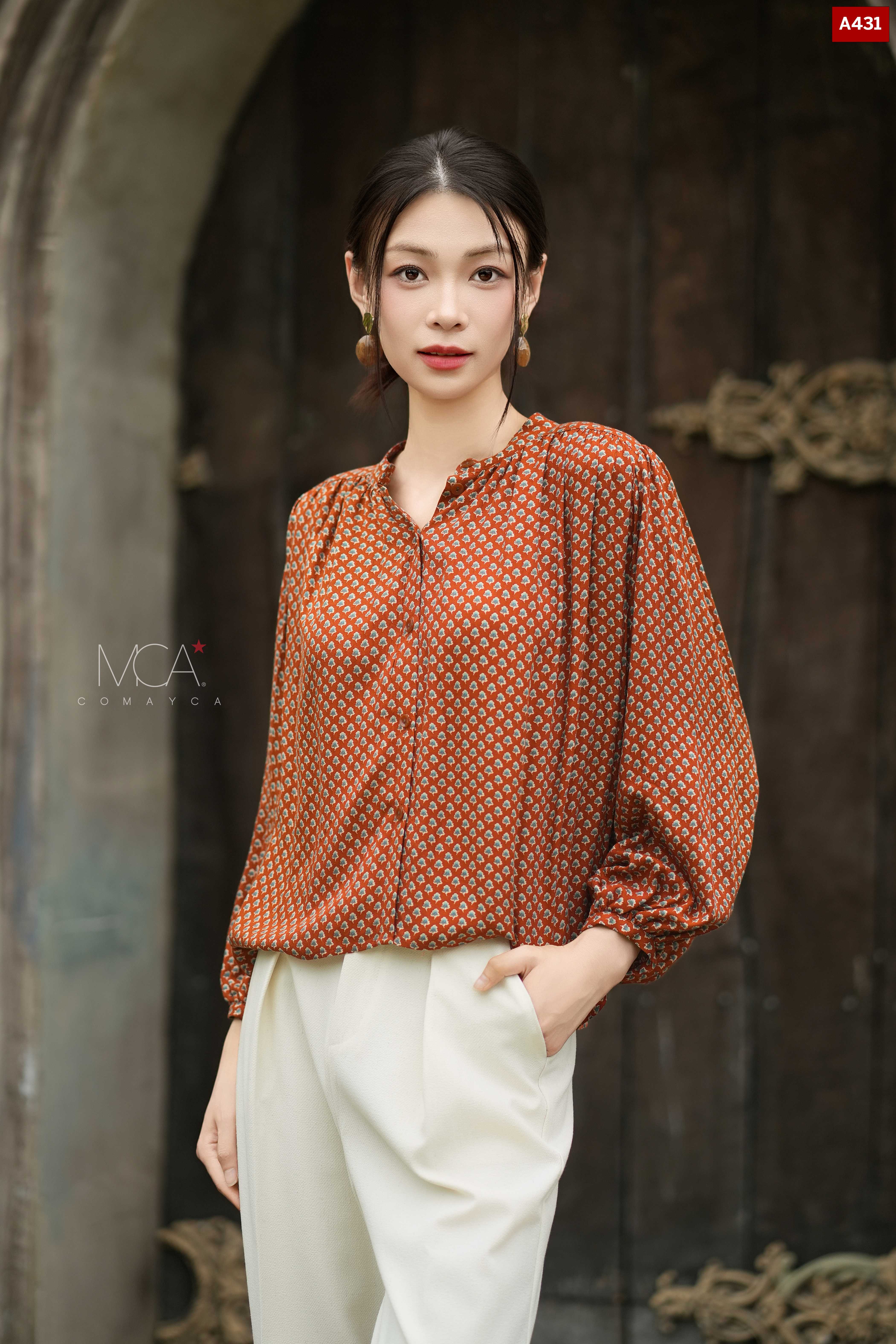 ÁO SM LỤA NHẬT-A431