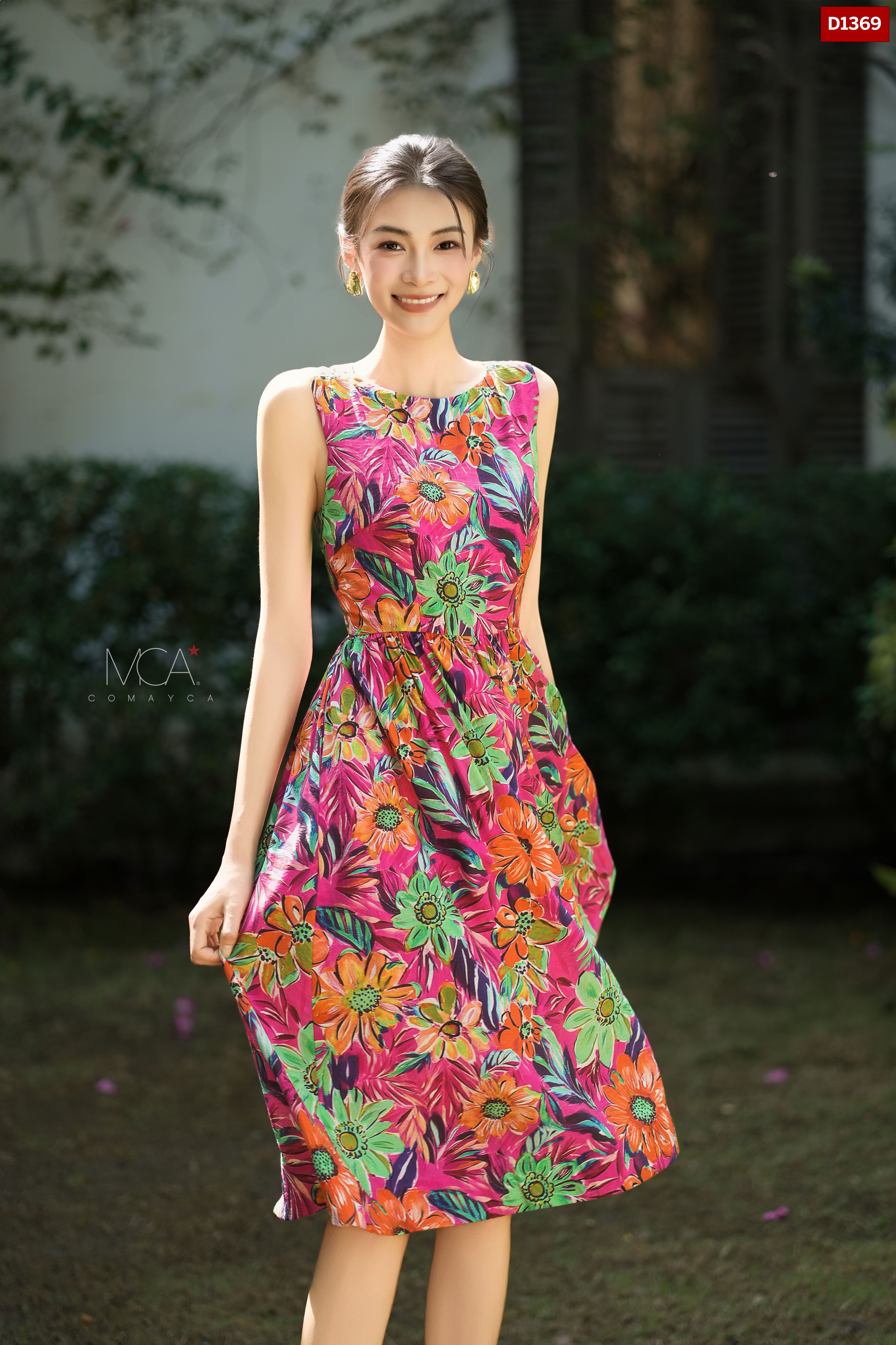 ĐẦM CHÉO LƯNG SAU-D1369