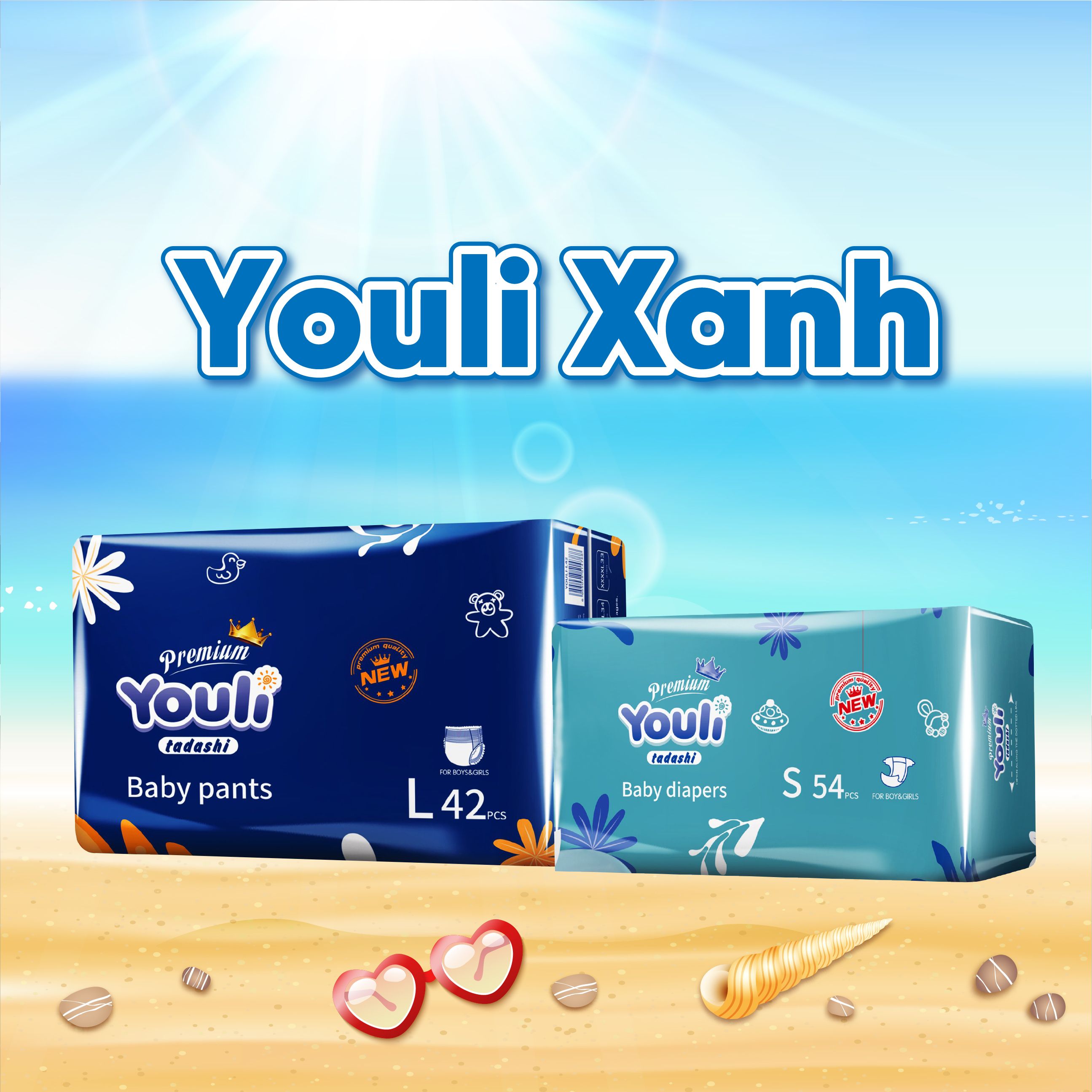 [Vạch trần] Bỉm Youli xanh có tốt như quảng cáo hay không?