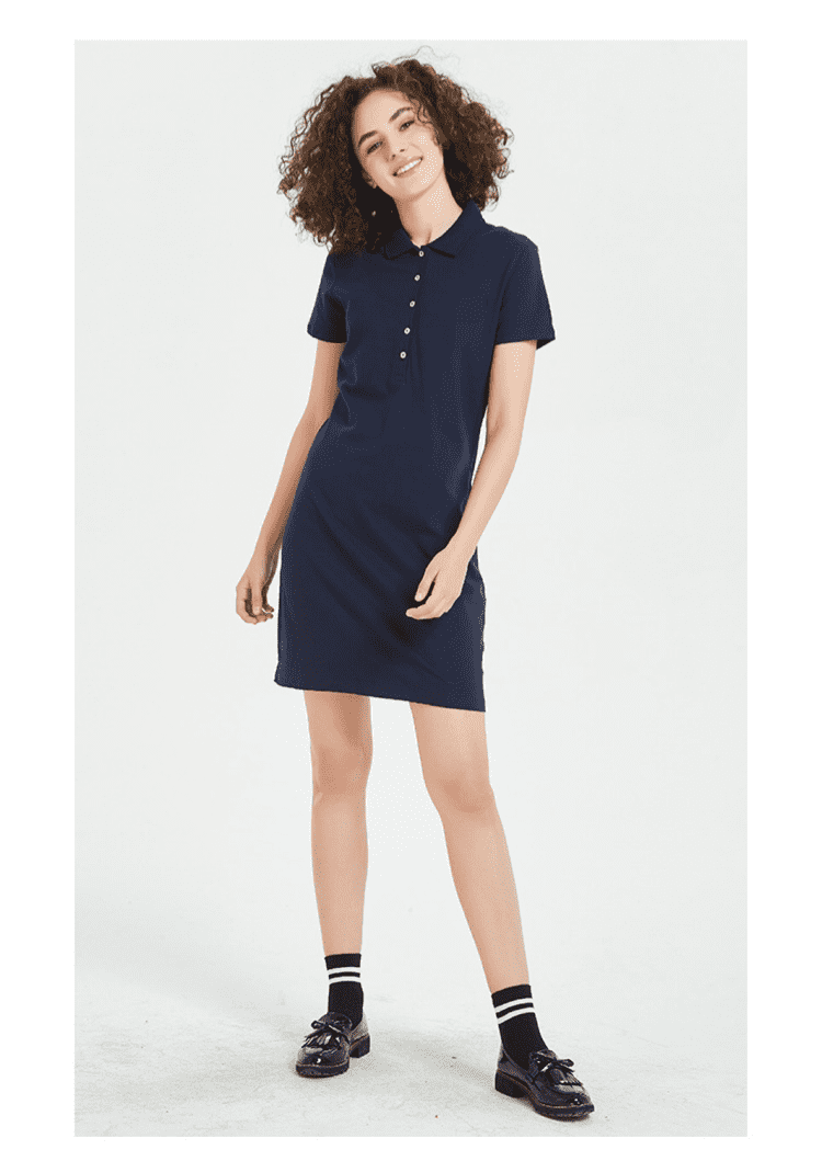 Váy Lacoste Women's Polo dress in stretch mini piqué - Order hàng xách tay  Mỹ uy tín