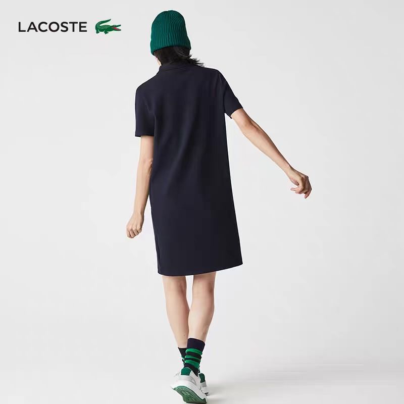 Mua Lacoste Women's Stretch Cotton Short Sleeve Mini Piqué Polo Dress, Navy  Blue 3, 4 trên Amazon Mỹ chính hãng 2023 | Giaonhan247