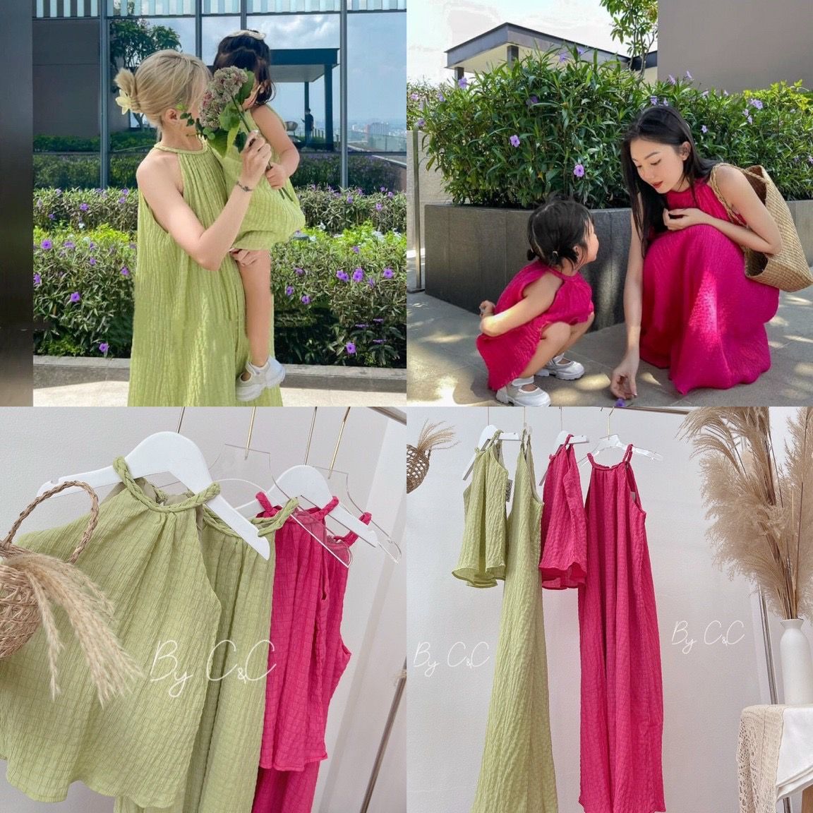 Đầm váy bầu mùa hè xinh dễ thương cho mẹ trẻ thiết kế by MEOWSG ĐBM006 -  meowsgcom