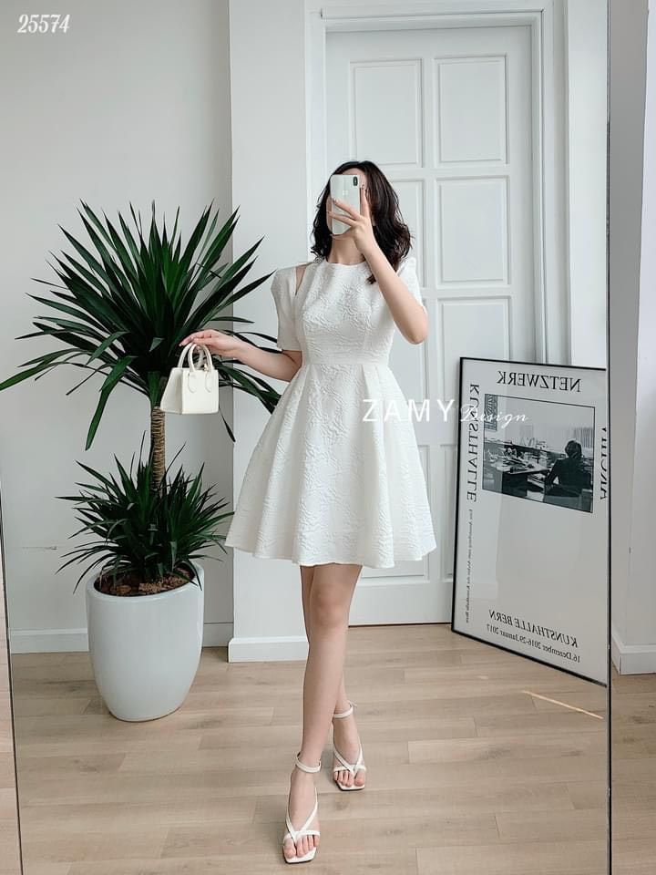 99+ hình ảnh gái xinh mặc váy trắng đẹp, Hot