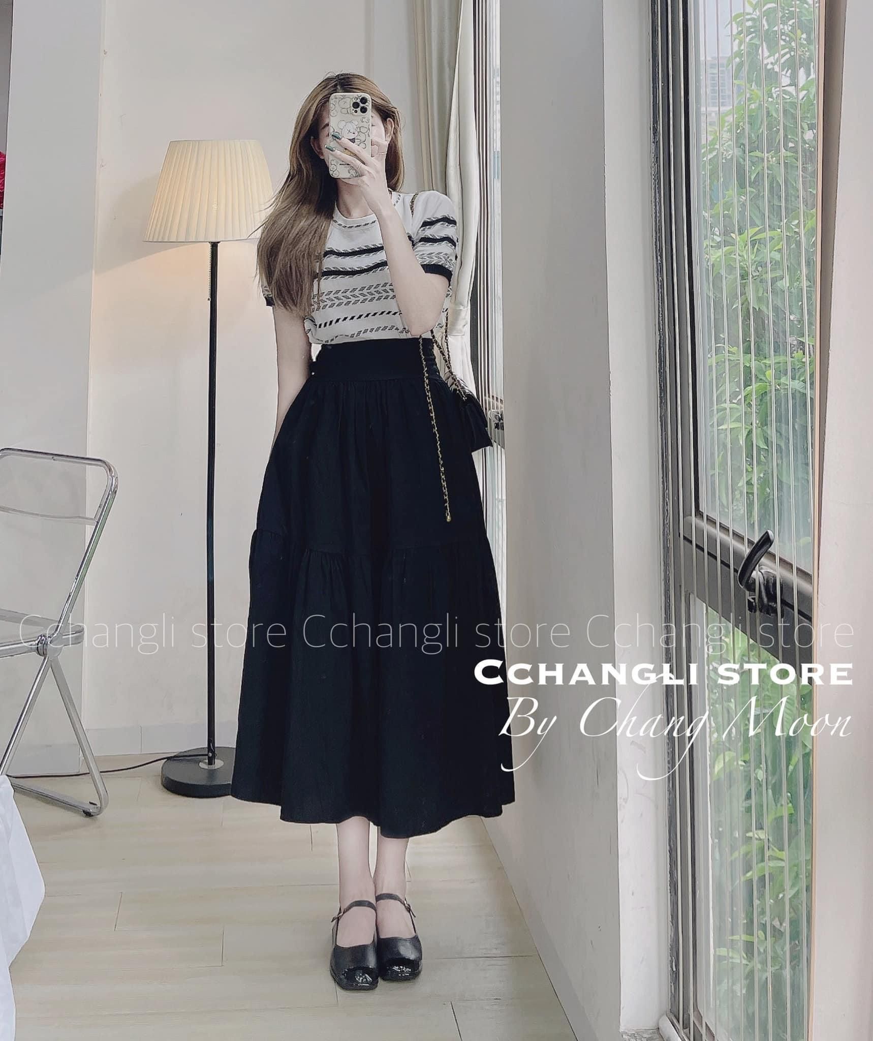 Mua Chân váy dạ chữ A hàng công ty thương hiệu Quảng Châu (kèm ảnh thật) -  Size M nhỏ tại Giản shop thời trang nữ | Tiki